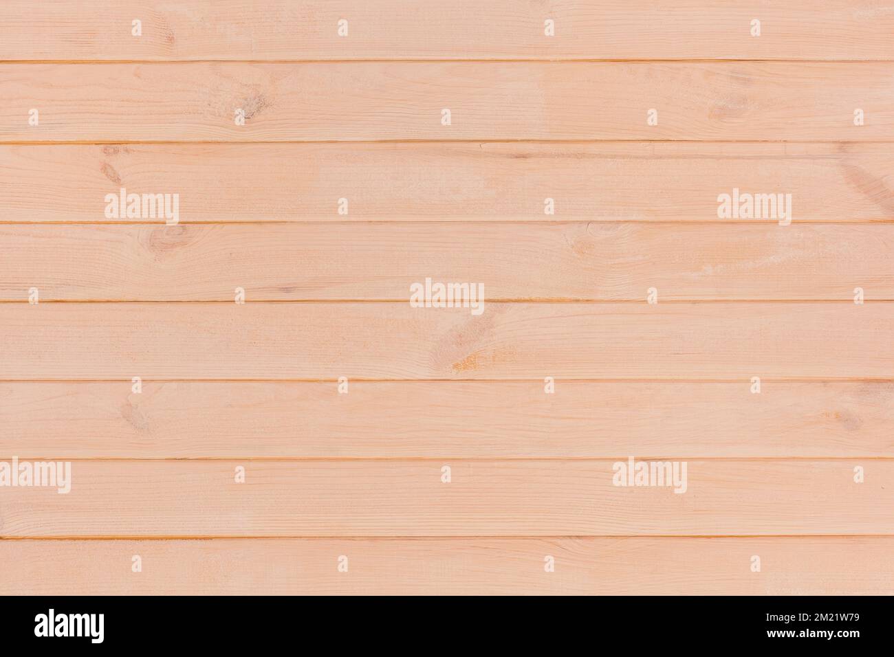 Horizontal lackierte Bretter Oberfläche, Holzstruktur Holzhintergrund. Stockfoto