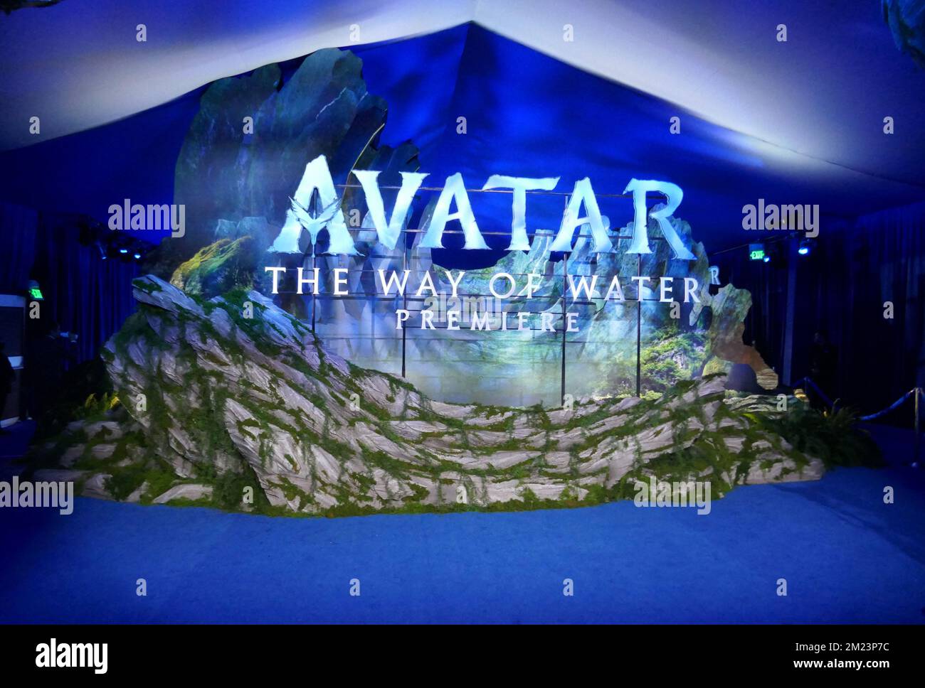 Hollywood, Kalifornien, USA 12.. Dezember 2022 20. Century Studio's „Avatar 2: The Water“ USA Premiere im Dolby Theatre am 12. Dezember 2022 in Hollywood, Kalifornien, USA. Foto: Barry King/Alamy Stock Photo Stockfoto
