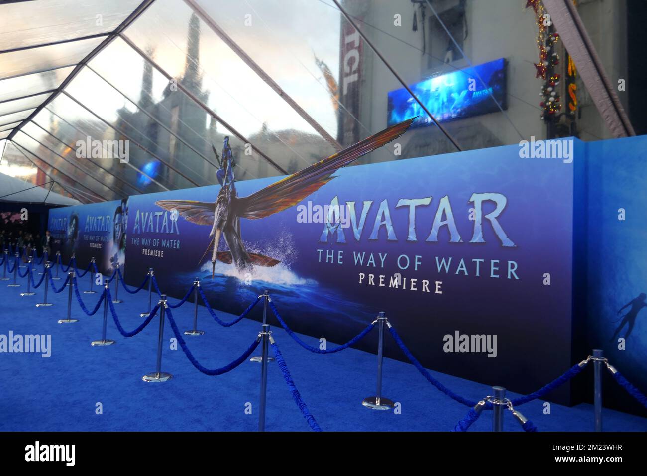 Hollywood, Kalifornien, USA 12.. Dezember 2022 20. Century Studio's „Avatar 2: The Water“ USA Premiere im Dolby Theatre am 12. Dezember 2022 in Hollywood, Kalifornien, USA. Foto: Barry King/Alamy Stock Photo Stockfoto