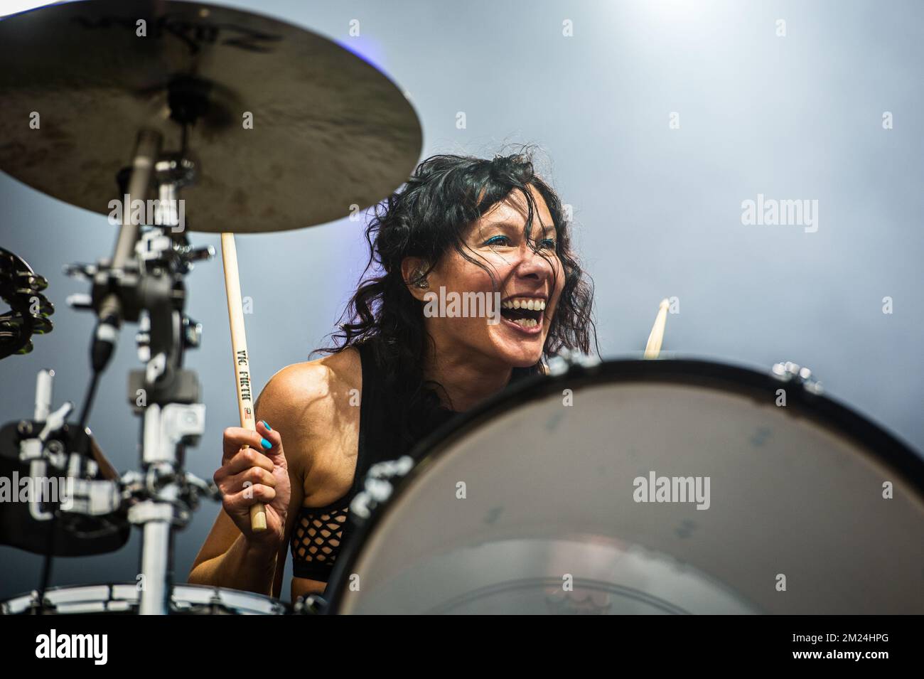 Gouverneursball - Matt und Kim im Konzert Stockfoto