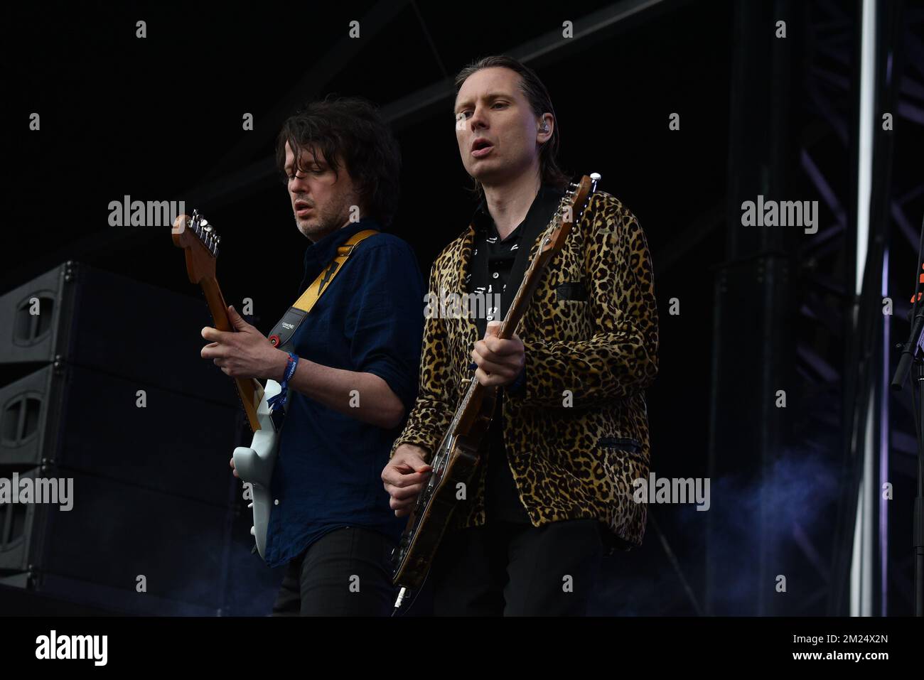 Gouverneursball - Franz Ferdinand im Konzert Stockfoto