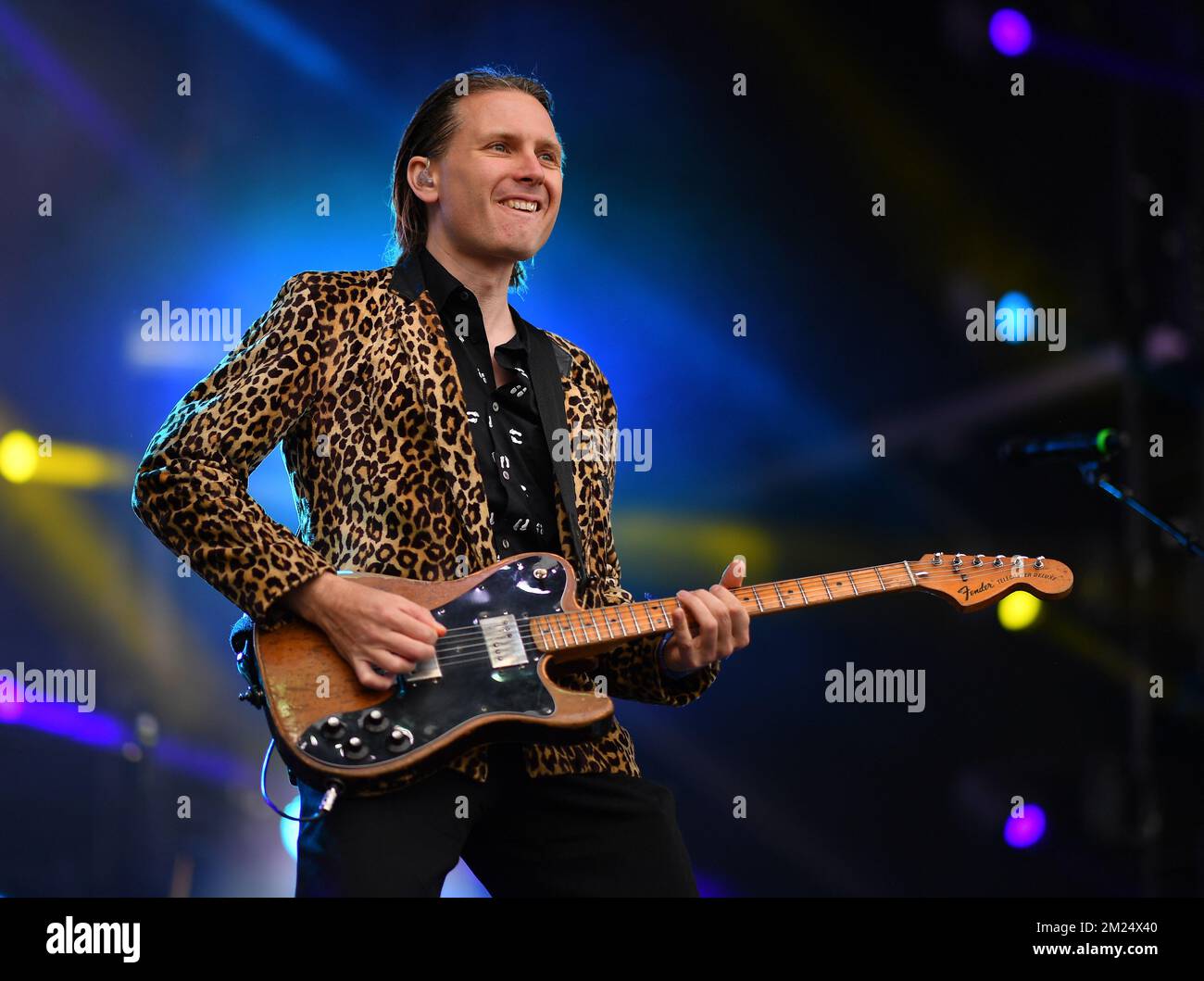 Gouverneursball - Franz Ferdinand im Konzert Stockfoto