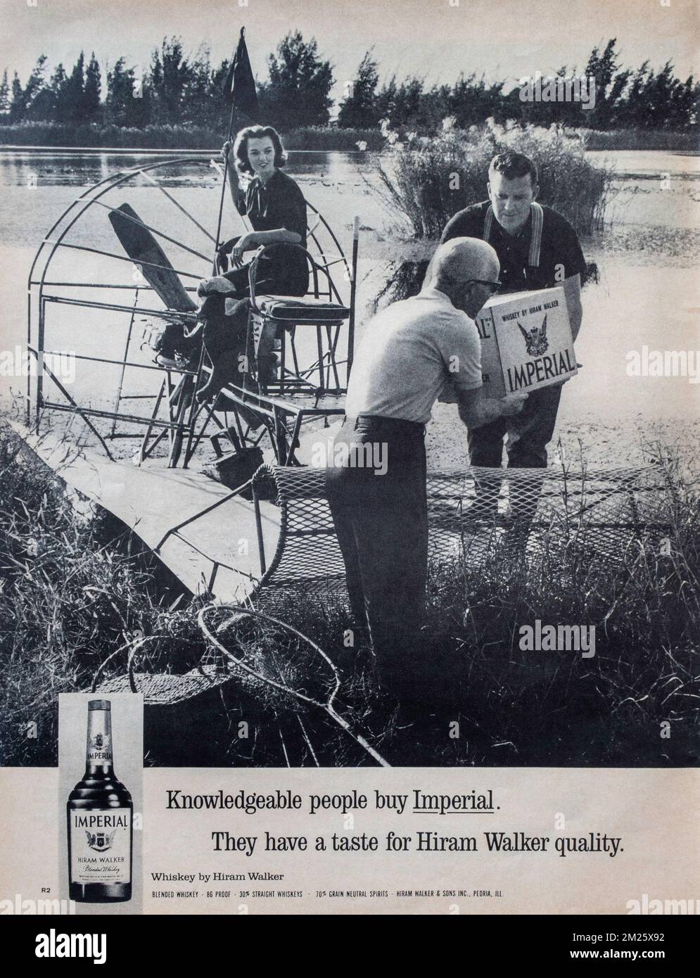 Vintage 17 April 1964, Zeitschriftenwerbung „Life“, USA Stockfoto