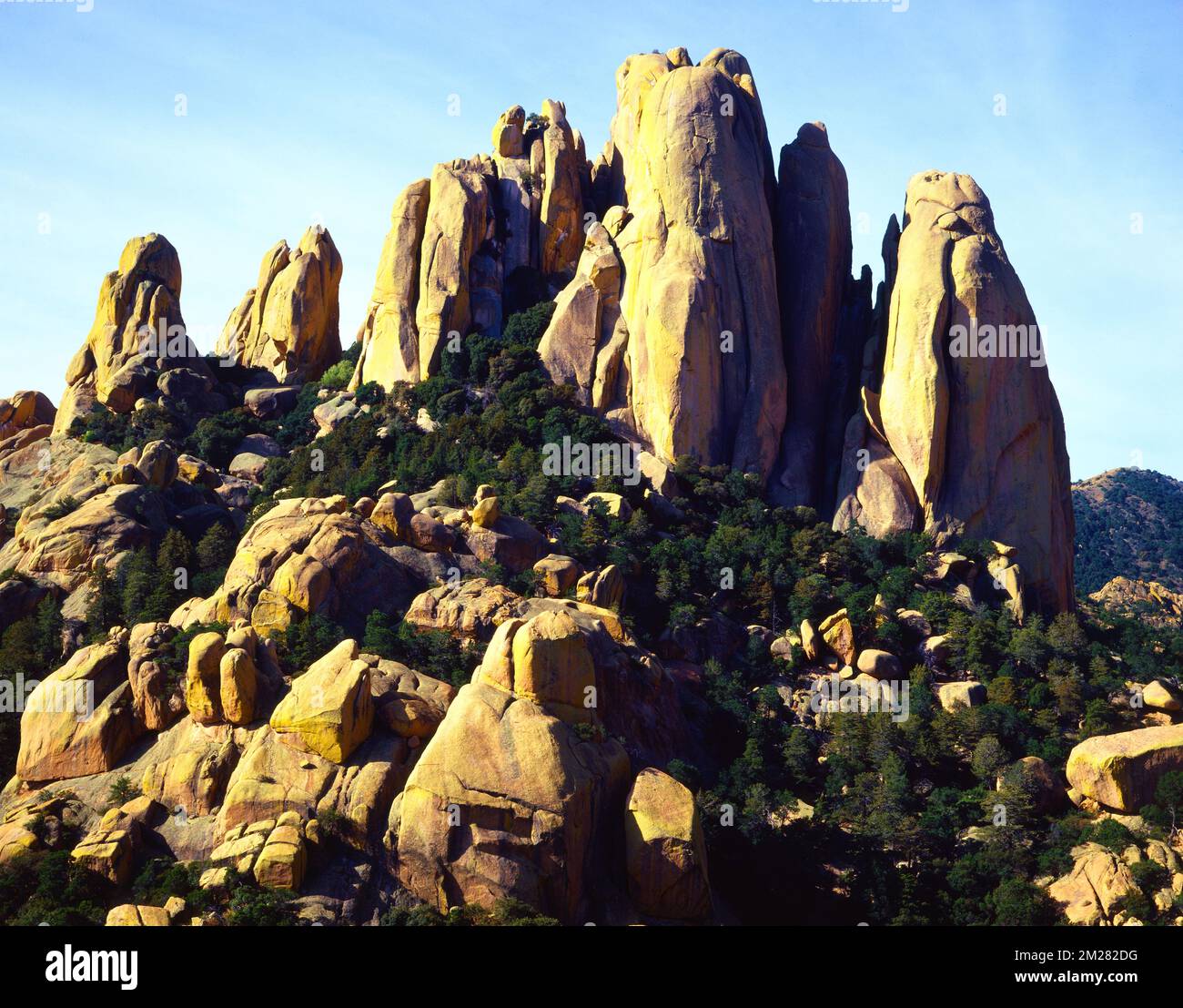 Dragoon Mountains im Süden Arizonas Stockfoto