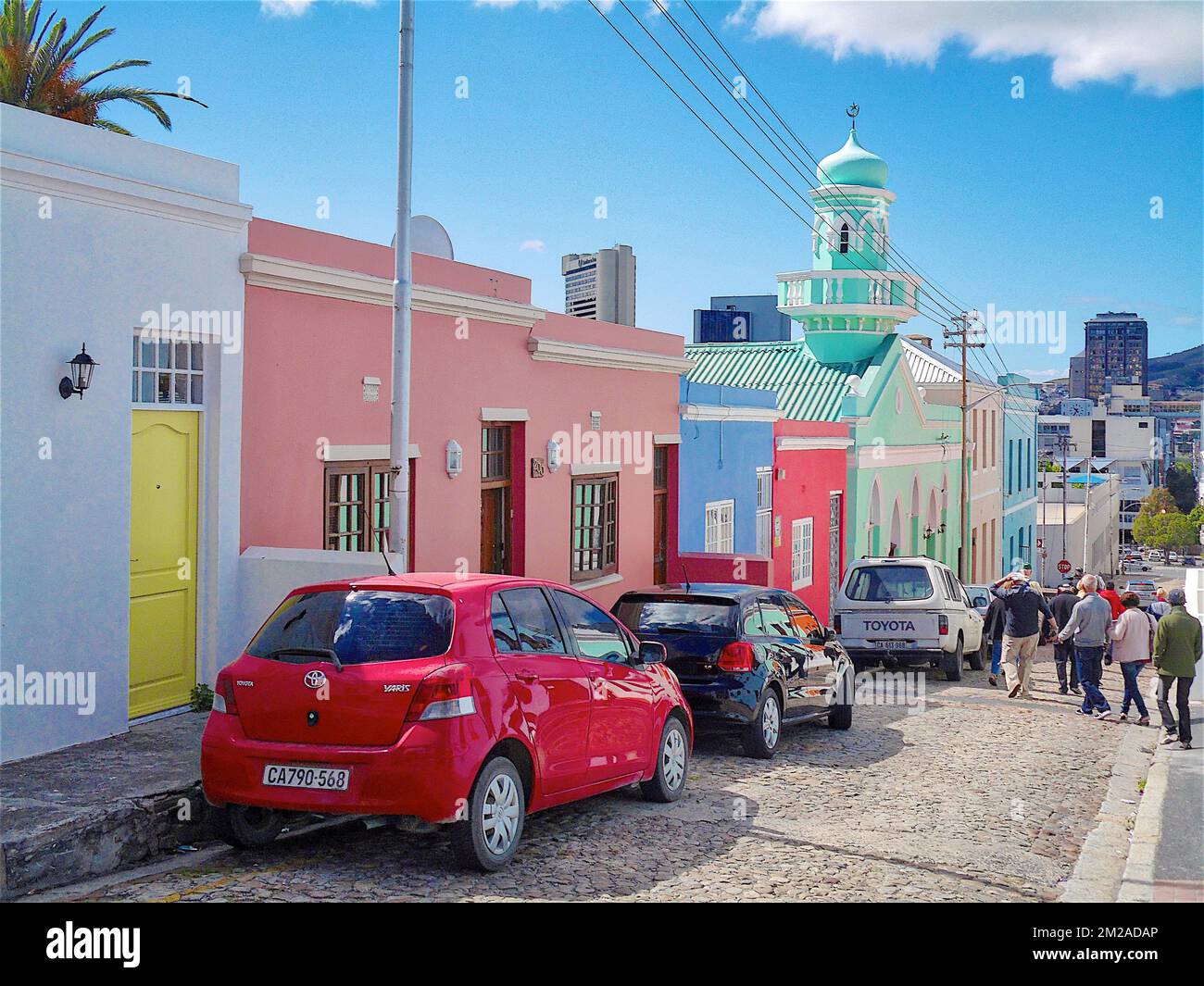 Maley-Viertel von Kapstadt | Quartier Malais du Cap 01/08/2017 Stockfoto