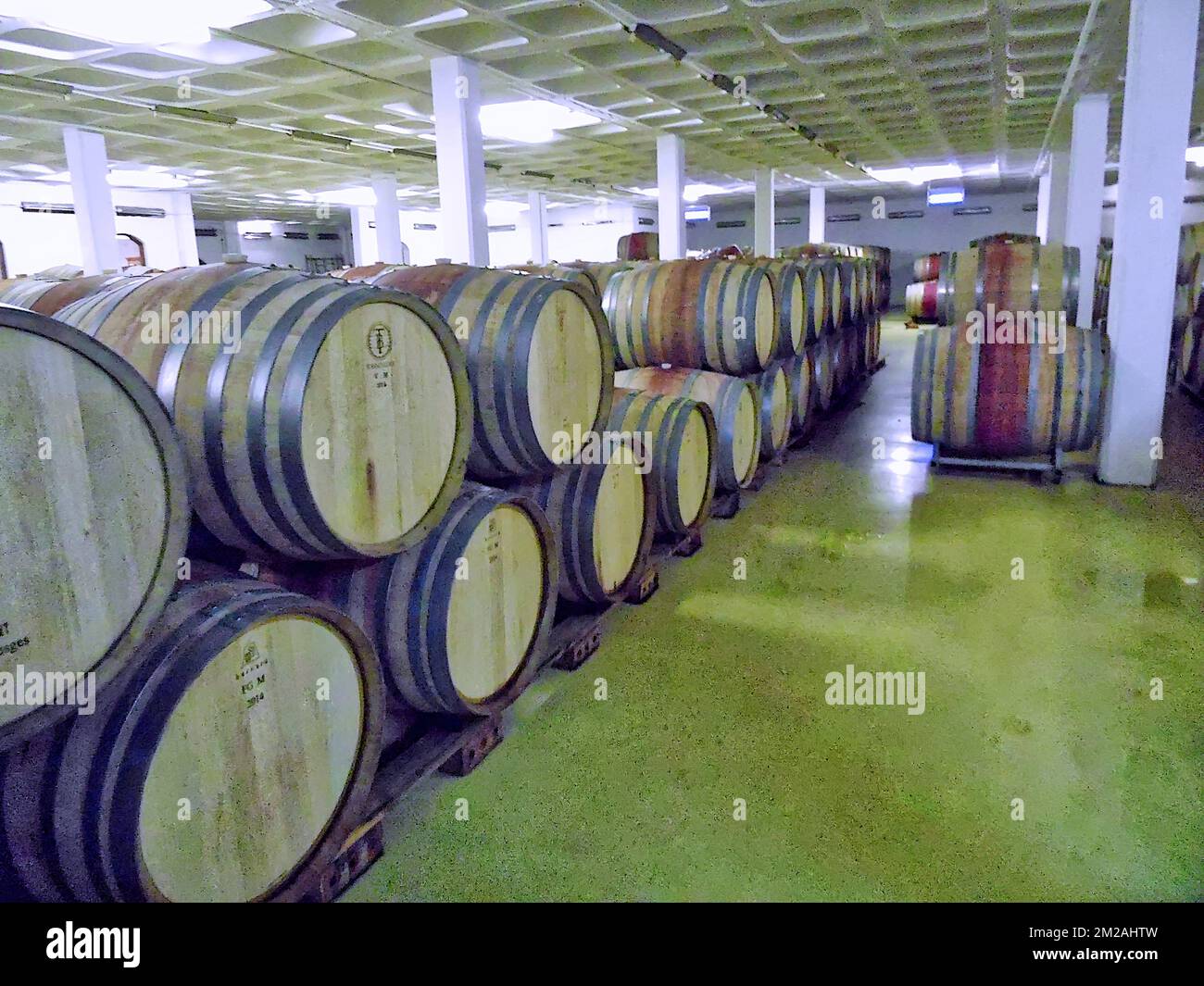 Weinfass | Tonneau de Vin 31/07/2017 Stockfoto