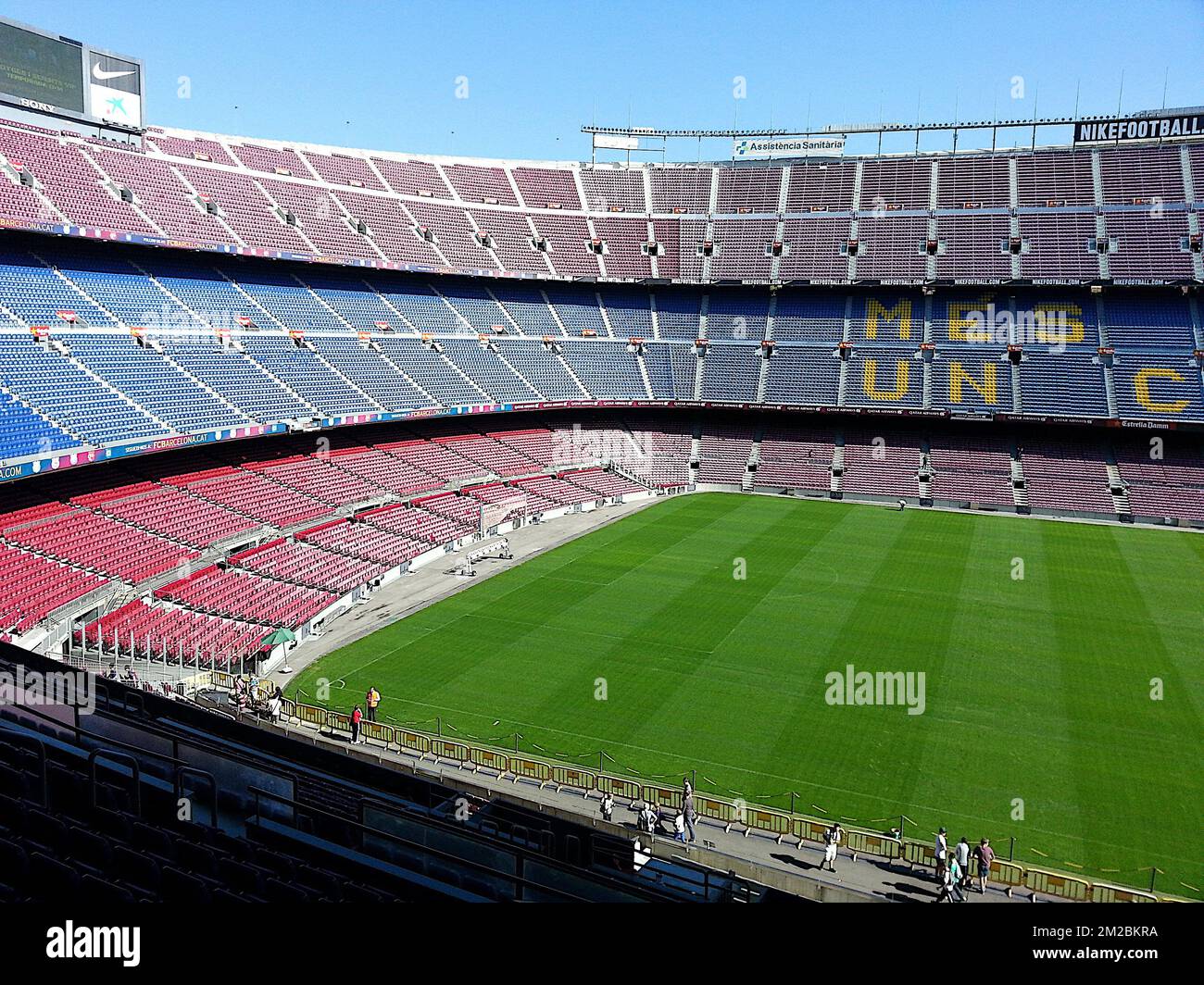 Fußballstadion Camp Nou Barcelona | Stade Camp nicht Barcelone 16/10/2013 Stockfoto