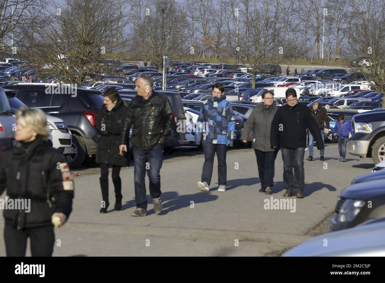 Das Bild zeigt die Ausgabe 96. der Brüsseler Automobilmesse auf der Brüsseler Expo am Sonntag, den 14. Januar 2018 in Brüssel. BELGA FOTO NICOLAS MAETERLINCK Stockfoto