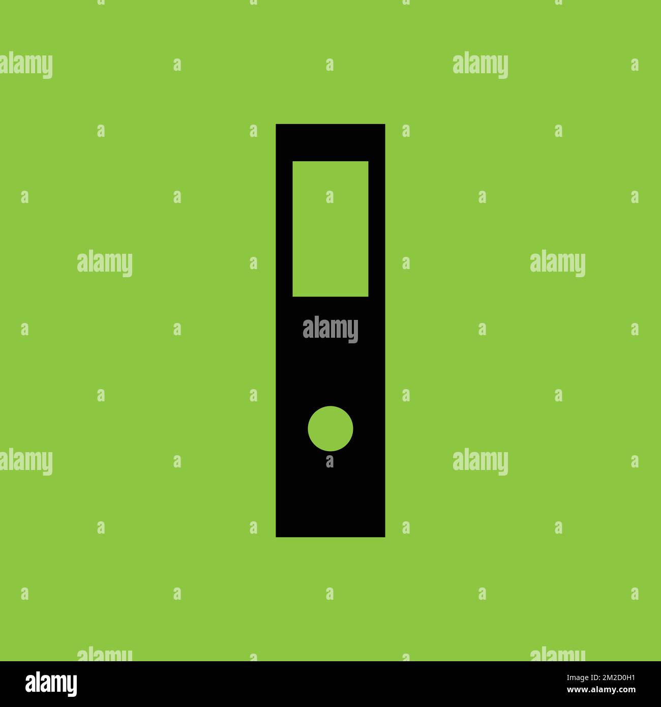 File Icon isolated. Office Concept. - Vector . Vector illustration Stock Vektor