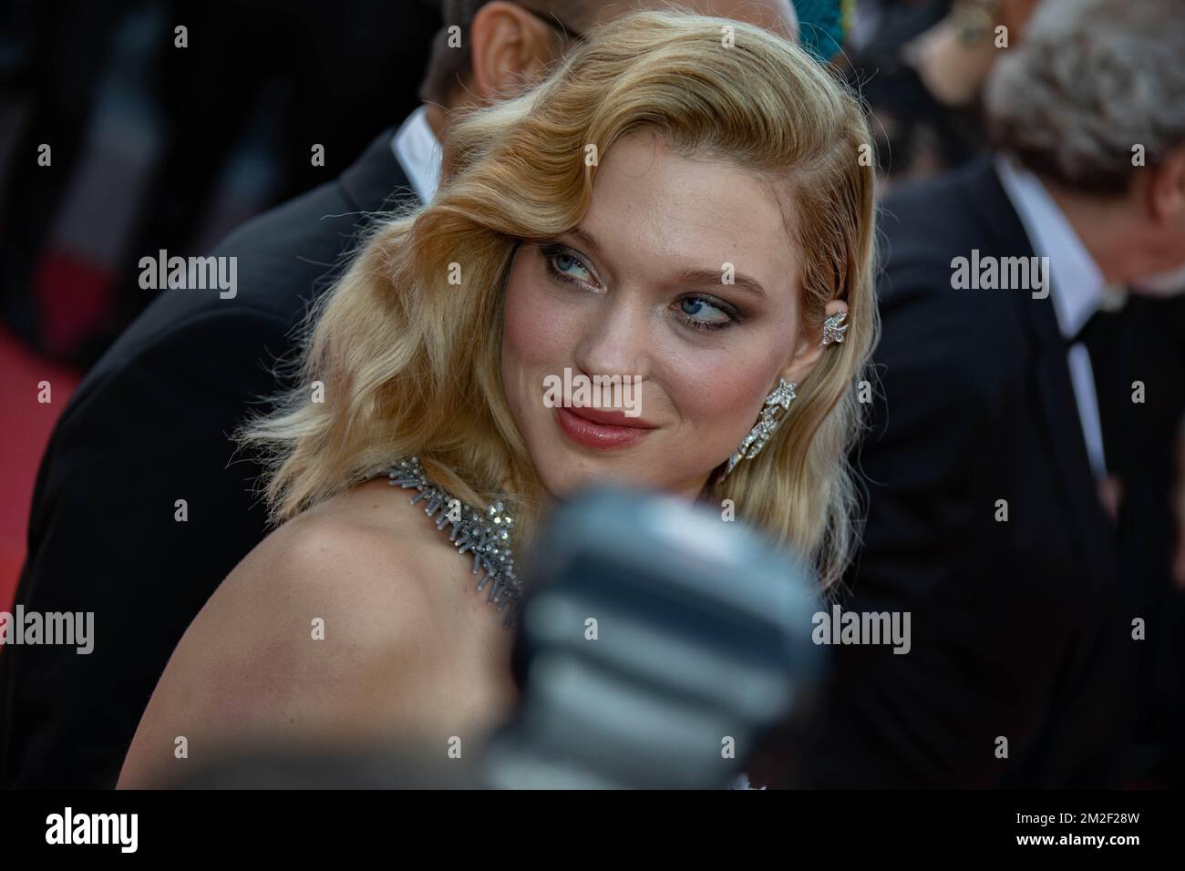 Eröffnungsabend und roter Teppich des Filmfestivals in Cannes. Léa Seydoux | Soirée d'ouverture et montée des marches du Festival de Cannes . Léa Seydoux 08/05/2018 Stockfoto