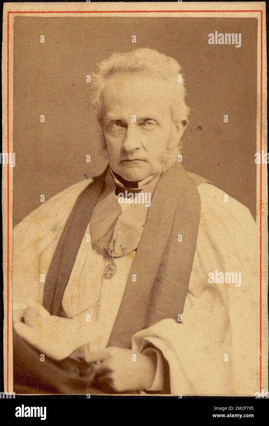 Dean Stanley, Priester, Philosophen, Stanley, Arthur Penrhyn, 1815-1881, Carte de Visite Collection Stockfoto