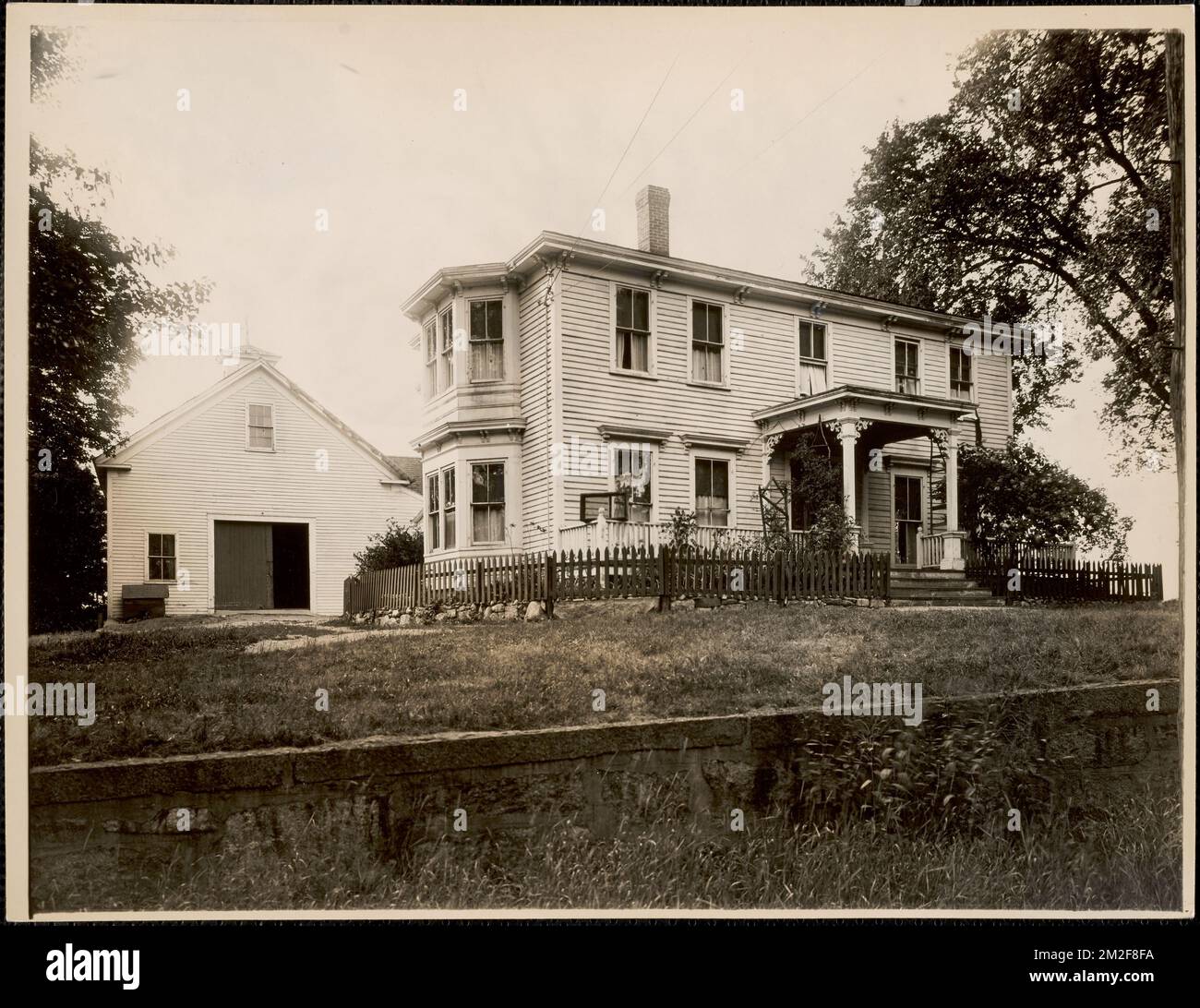 Deborah Sampson Gannett House, East Street, Sharon, Mass. , Häuser, historische Gebäude, Gannett, Deborah Sampson, 1760-1827. Leon Abdalian Kollektion Stockfoto