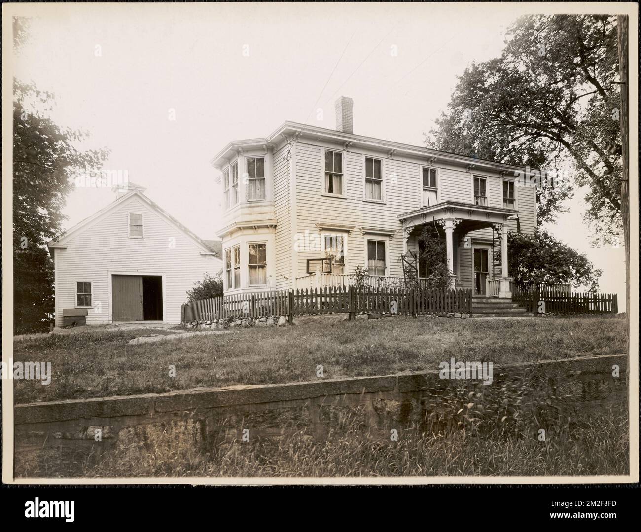 Deborah Sampson Gannett House, East Street, Sharon, Mass. , Häuser, historische Gebäude, Gannett, Deborah Sampson, 1760-1827. Leon Abdalian Kollektion Stockfoto