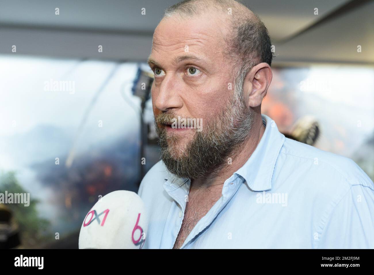 Avantpremiere des Films Mon Ket au Cinema UGC de Brouckere en Presence de Francois Damiens, Vorstellung des Films Mon Ket auf der UGC de Brouckere. Pix: Francois Damiens Credit: JMQuinet/Reporter 26/05/2018 Stockfoto