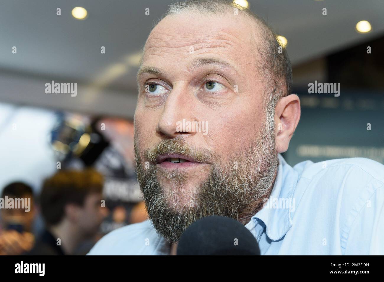 Avantpremiere des Films Mon Ket au Cinema UGC de Brouckere en Presence de Francois Damiens, Vorstellung des Films Mon Ket auf der UGC de Brouckere. Pix: Francois Damiens Credit: JMQuinet/Reporter 26/05/2018 Stockfoto