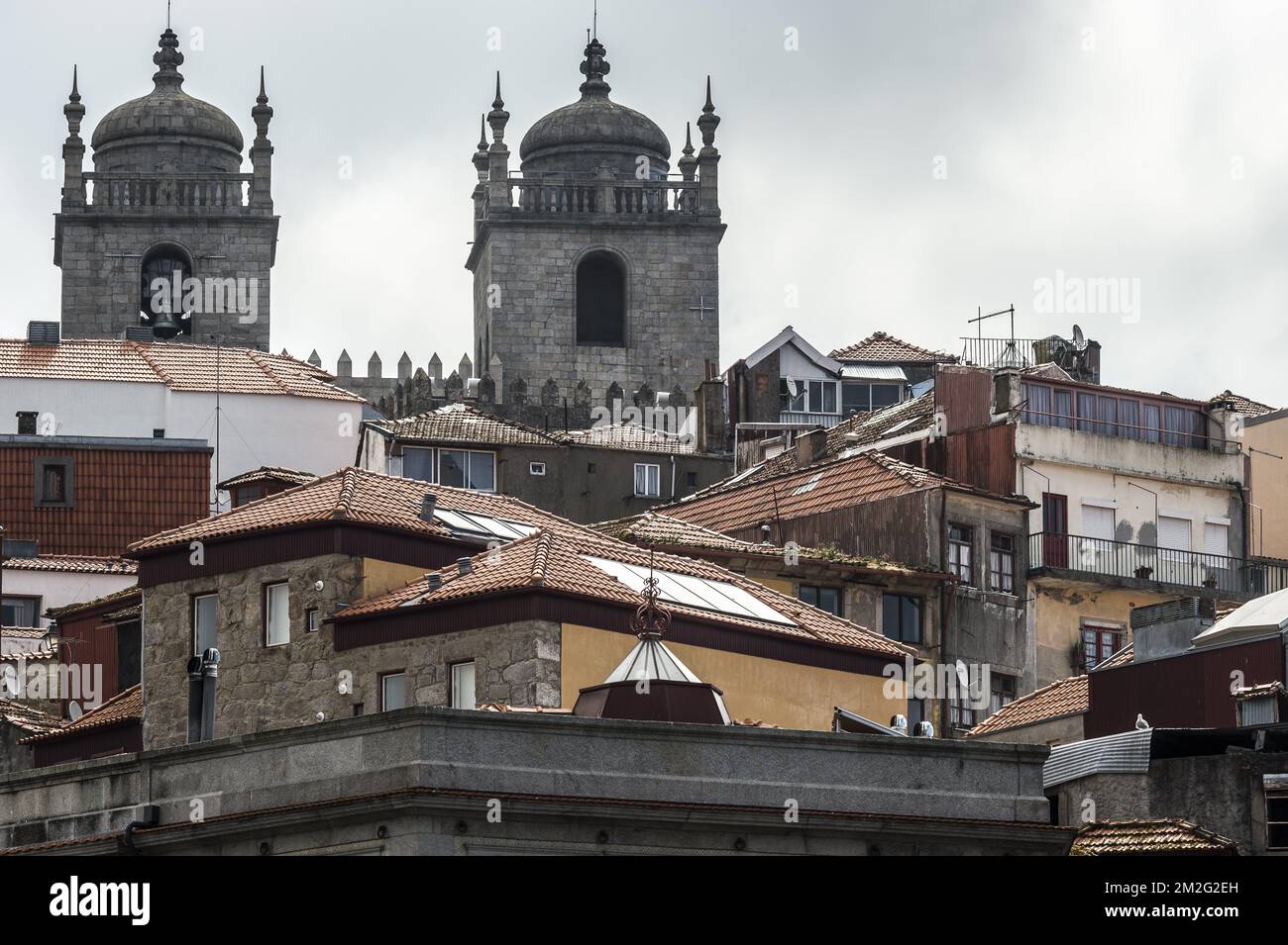 Die schöne Stadt Porto - Kathedrale La Ville de Porto - Kathedrale 12/06/2018 Stockfoto