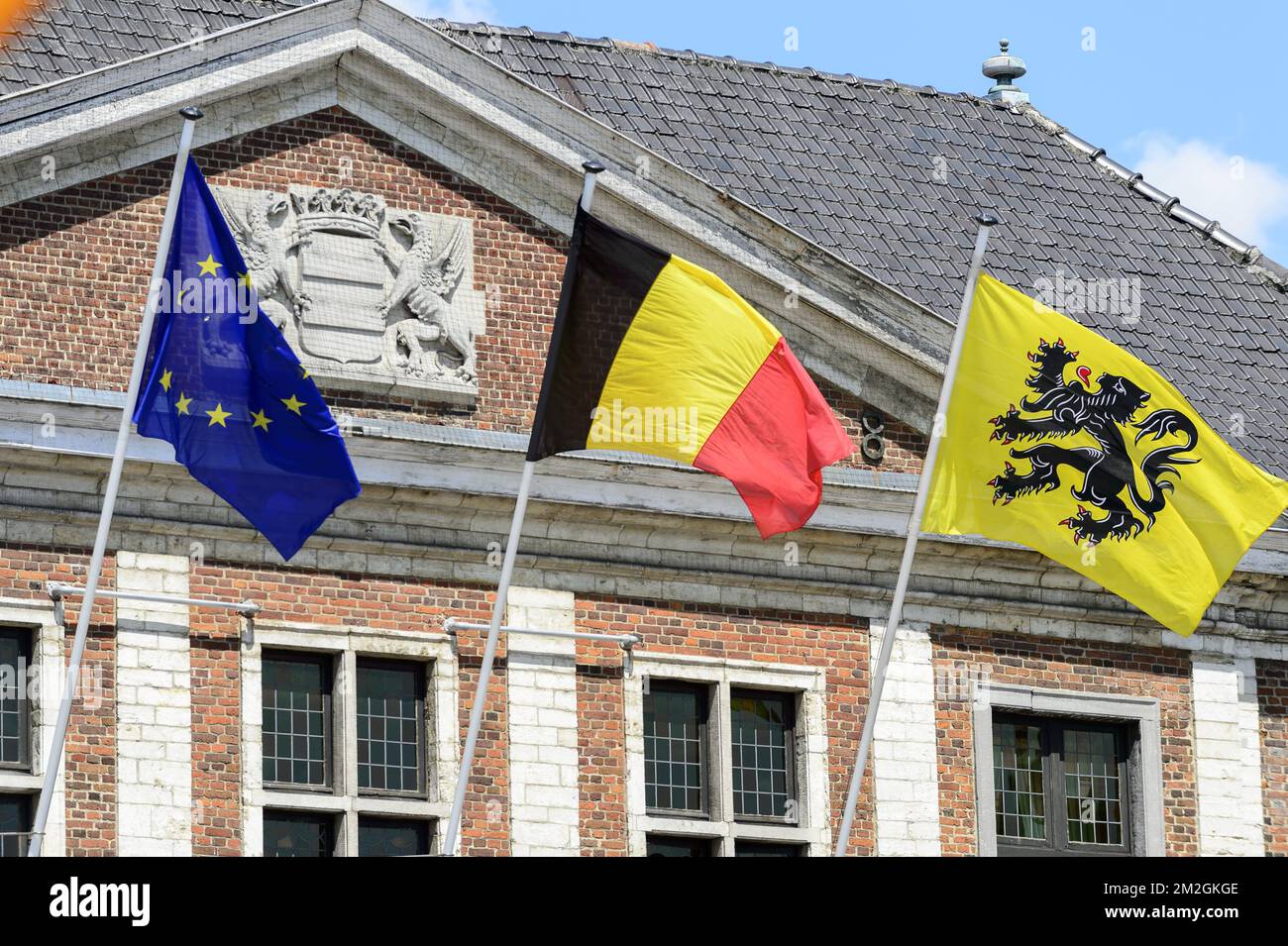 Flagge Flandern/Belgien – 30x45 Cm Aus Reißfestem Polyester, Perfekt Für Garten & Event