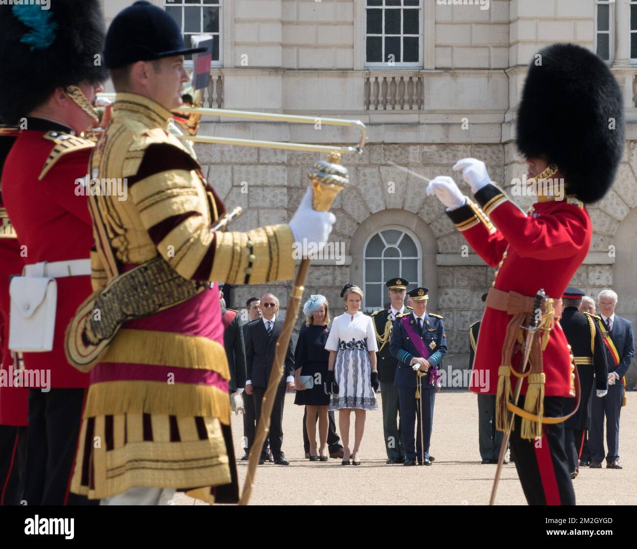 Belgischer Botschafter im Vereinigten Königreich Rudy Huygelen, Königin