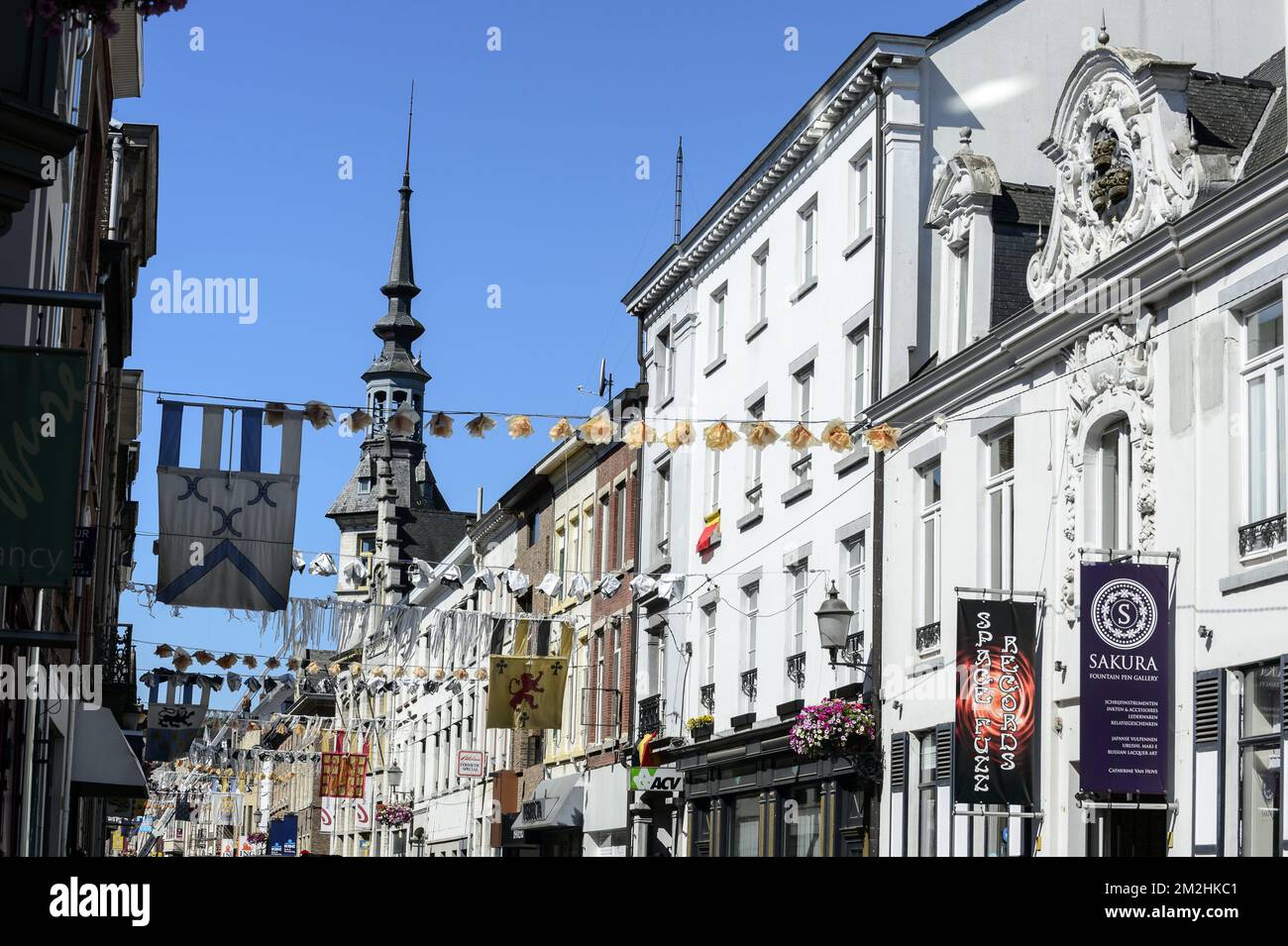 Diest ville fortifiee et avec un beguinage | Diest befestigte Stadt mit einer Beguinage 05/08/2018 Stockfoto