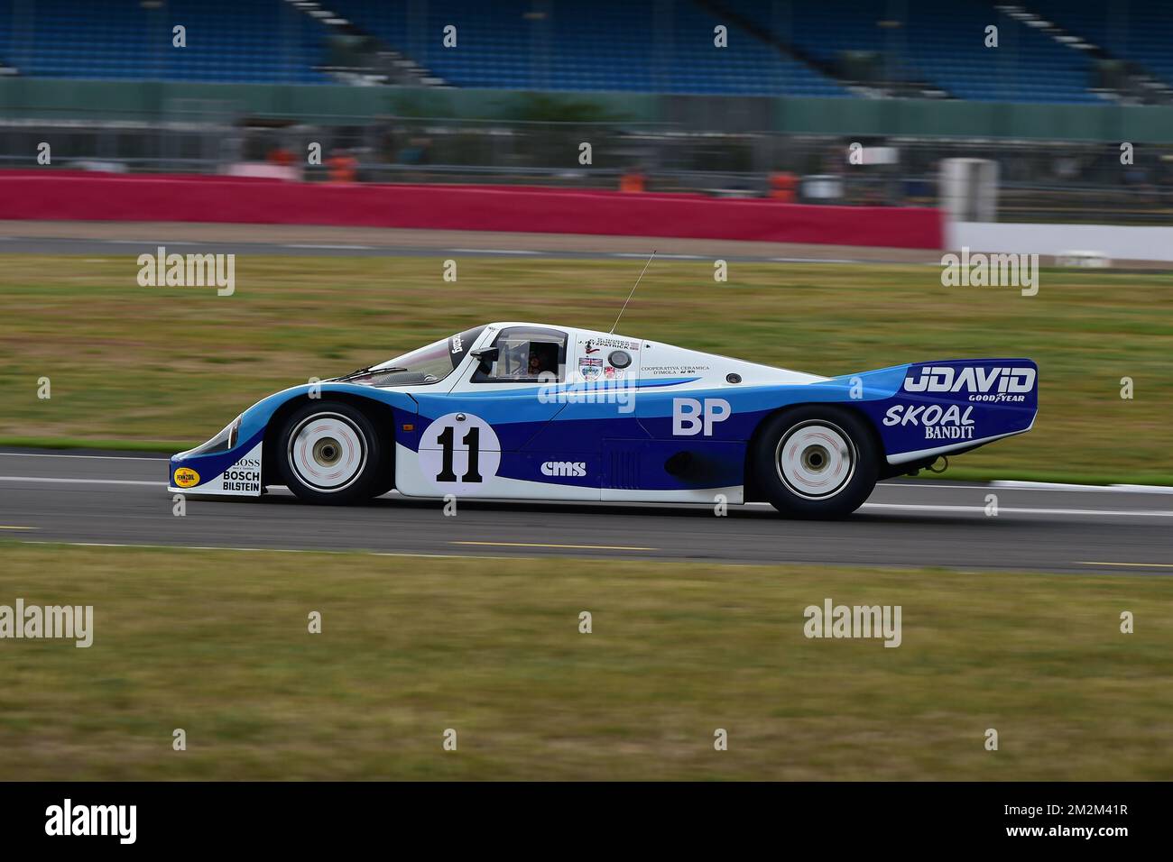 Der Porsche 956 kehrte auf die Rennstrecke zurück, auf der Gruppe C vor