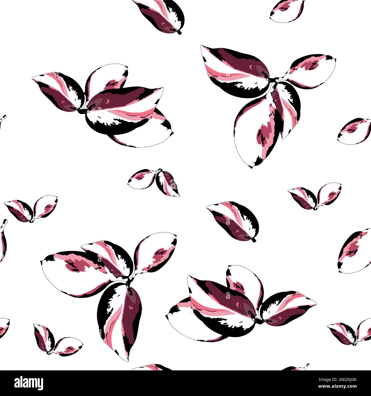 Modernes, nahtloses geometrisches Muster. Digital gezeichnete Darstellung. Kann als Textildesign für andere Stoffe, Tapeten, Karten, Einladungen oder Dekorationen verwendet werden Stock Vektor