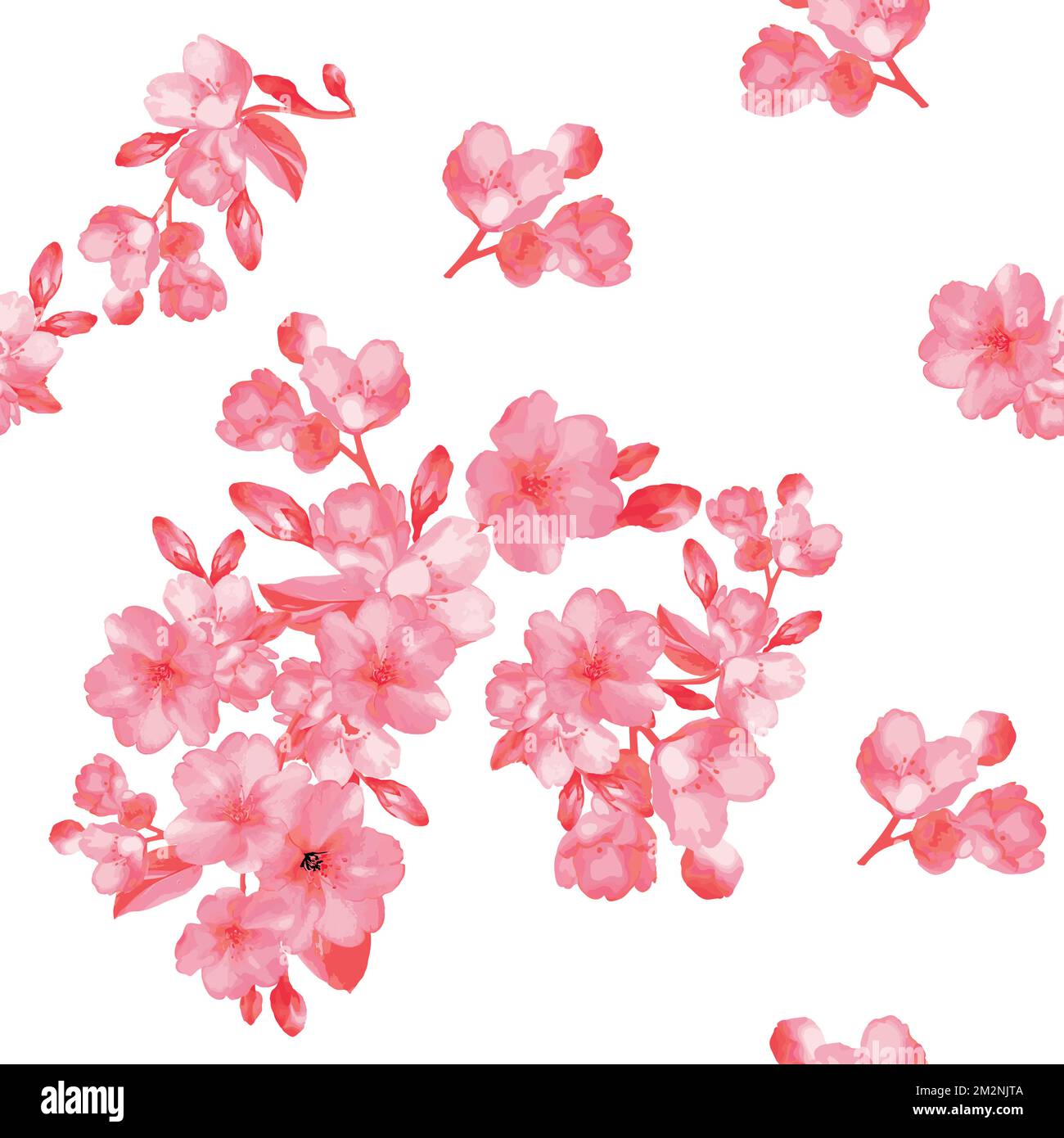 Modernes, nahtloses geometrisches Muster. Digital gezeichnete Darstellung. Kann als Textildesign für andere Stoffe, Tapeten, Karten, Einladungen oder Dekorationen verwendet werden Stock Vektor