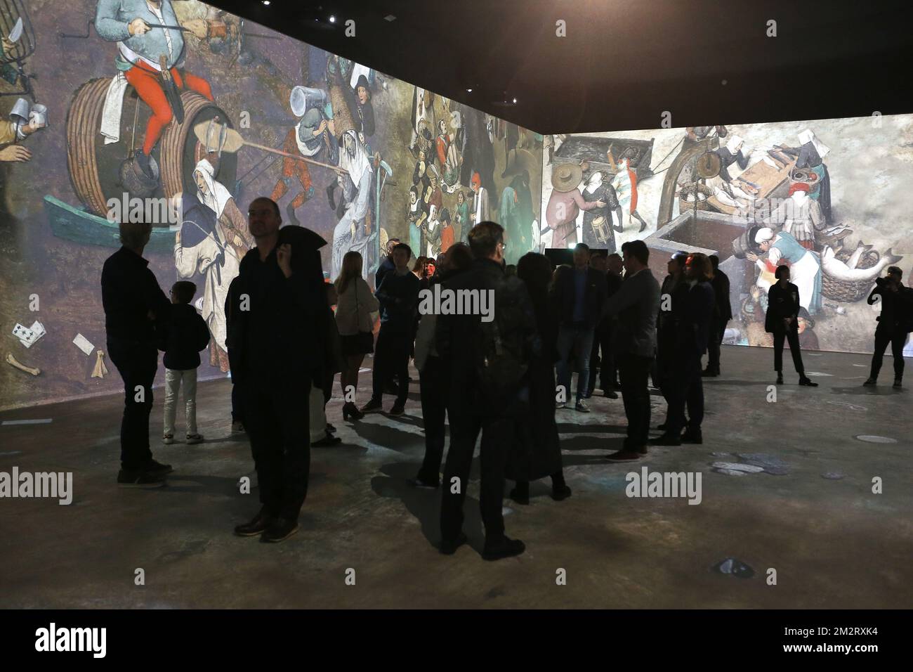 Abbildung Zeigt Die Er ffnung Der Ausstellung Beyond Bruegel Auf Dem abbildung-zeigt-die-er-ffnung-der-ausstellung-beyond-bruegel-auf-dem
