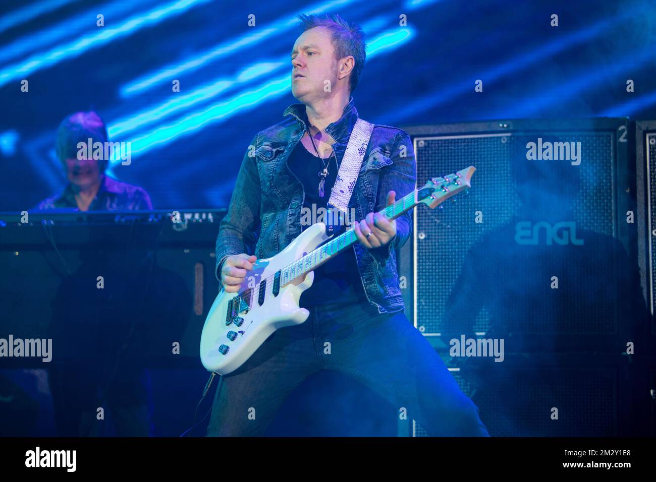 Simon McBride, Leadgitarrist Stockfoto