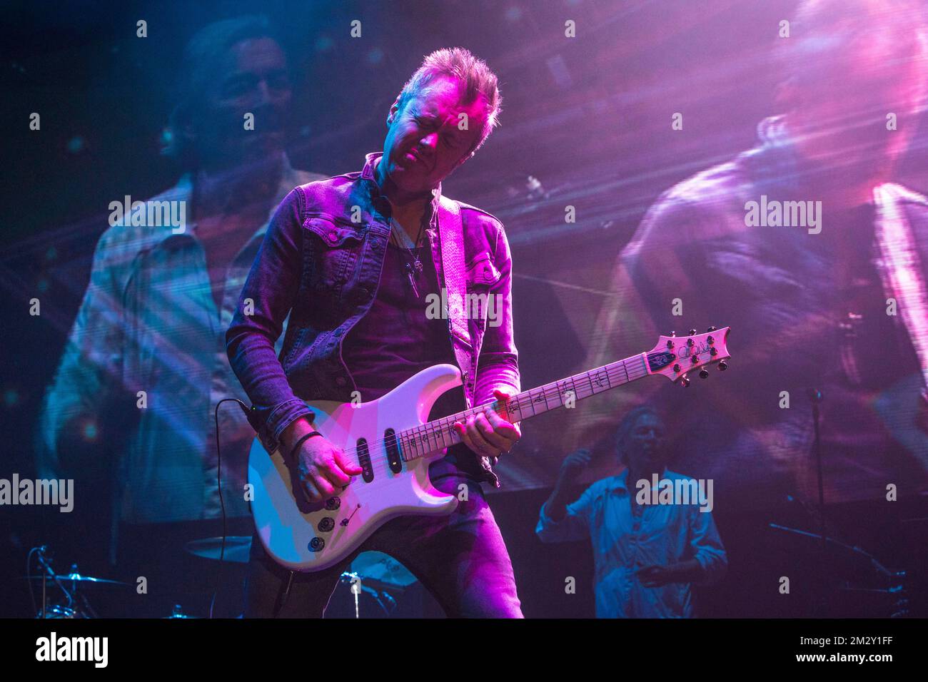 Simon McBride, Leadgitarrist Stockfoto