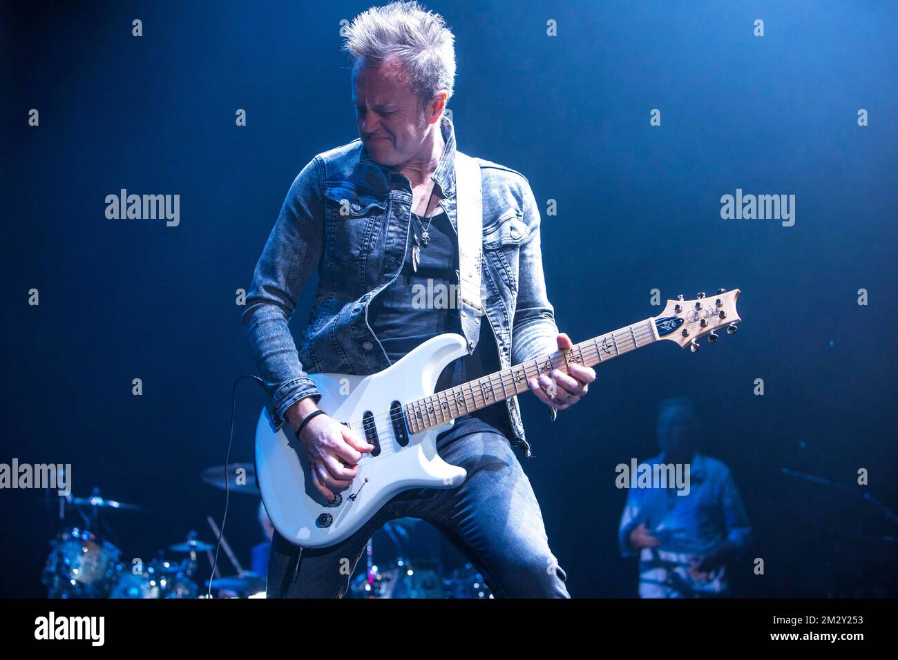 Simon McBride, Leadgitarrist Stockfoto