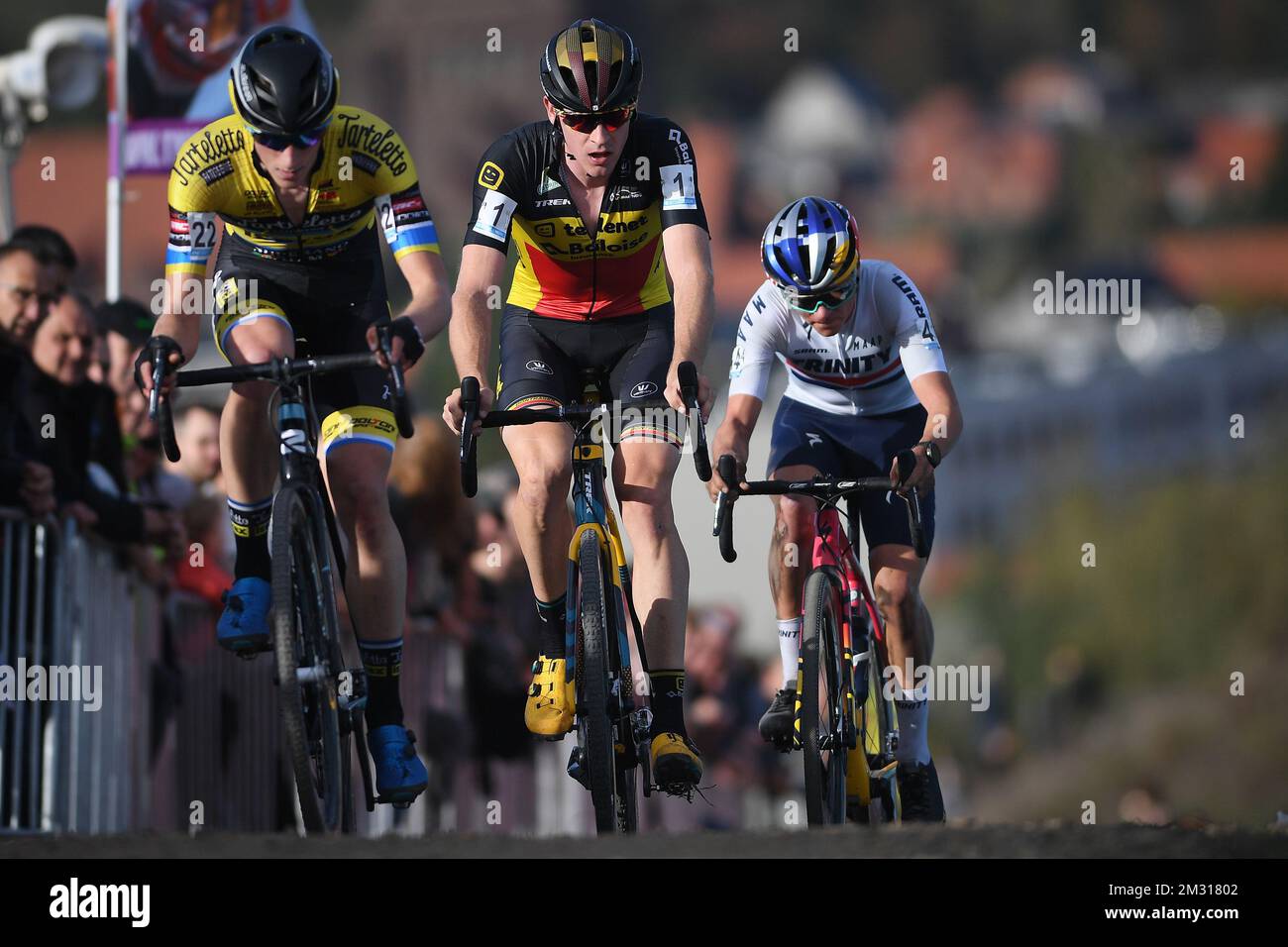 Thomas Rudel Rennen Der britische Thomas Mein, der belgische Toon Aerts und der britische ...