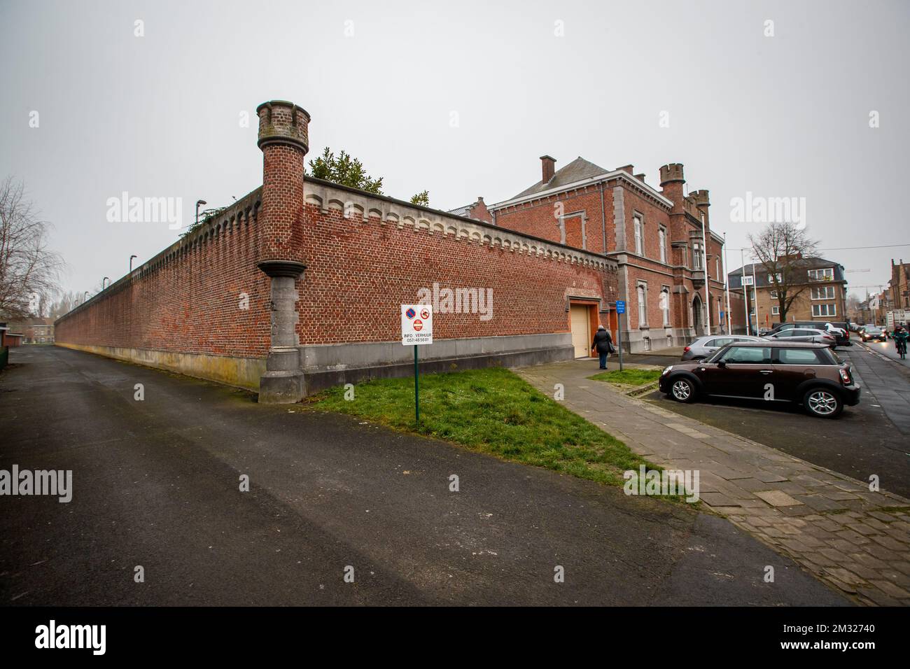 Abbildung zeigt das Ieper-Gefängnisgebäude, Freitag, den 24. Januar 2020. BELGA FOTO KURT DESPLENTER Stockfoto