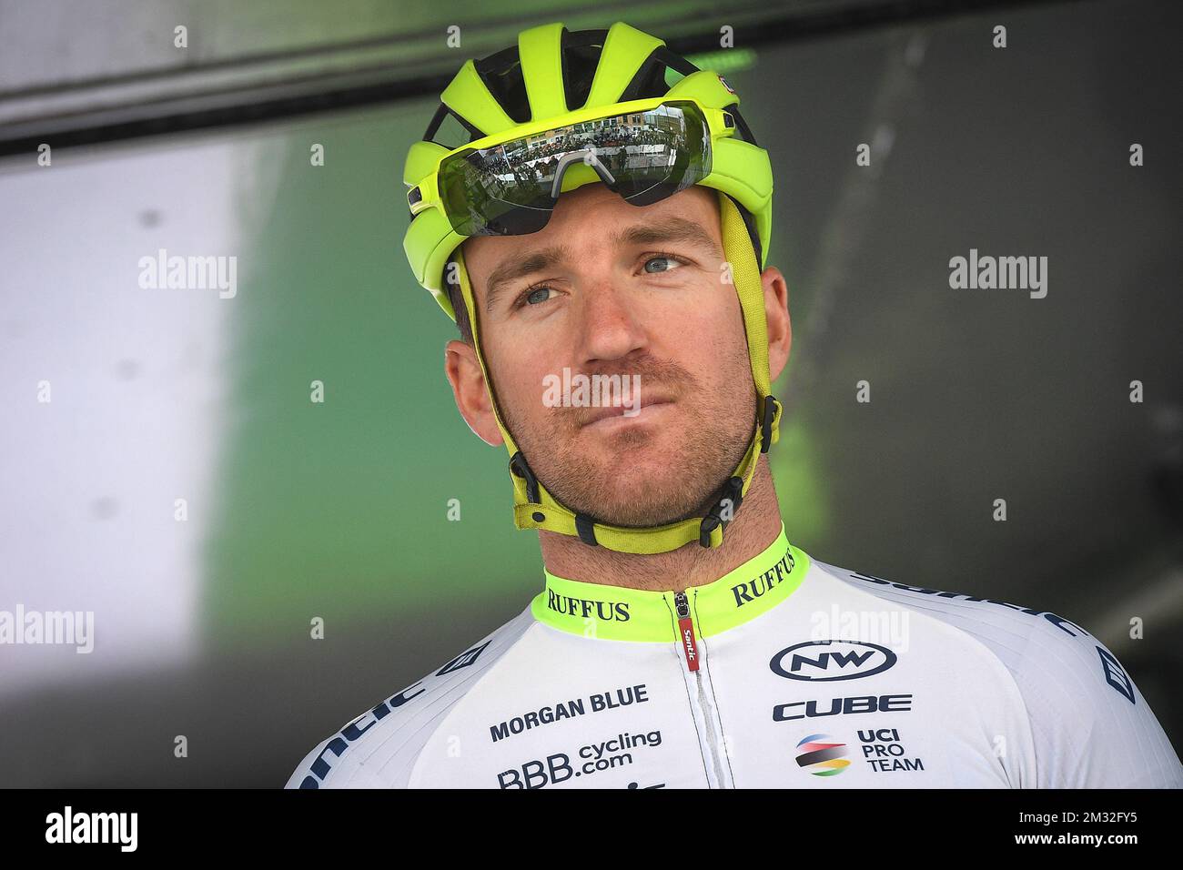 Belgischer Timothy Dupont vom Circus WantyGobert, gefilmt zu Beginn