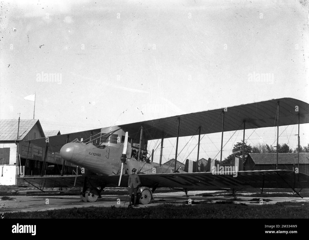 Aeroplani - Ca.50 variante aeroambulanza ricavata a partire dai modelli Ca.44 (2) Stockfoto
