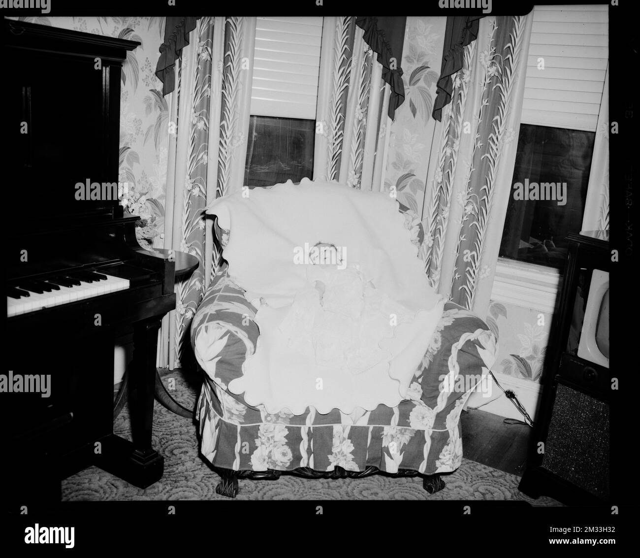 George P. Ford. Barbara ist seine Frau, Kleinkinder. Leon Abdalian Kollektion Stockfoto