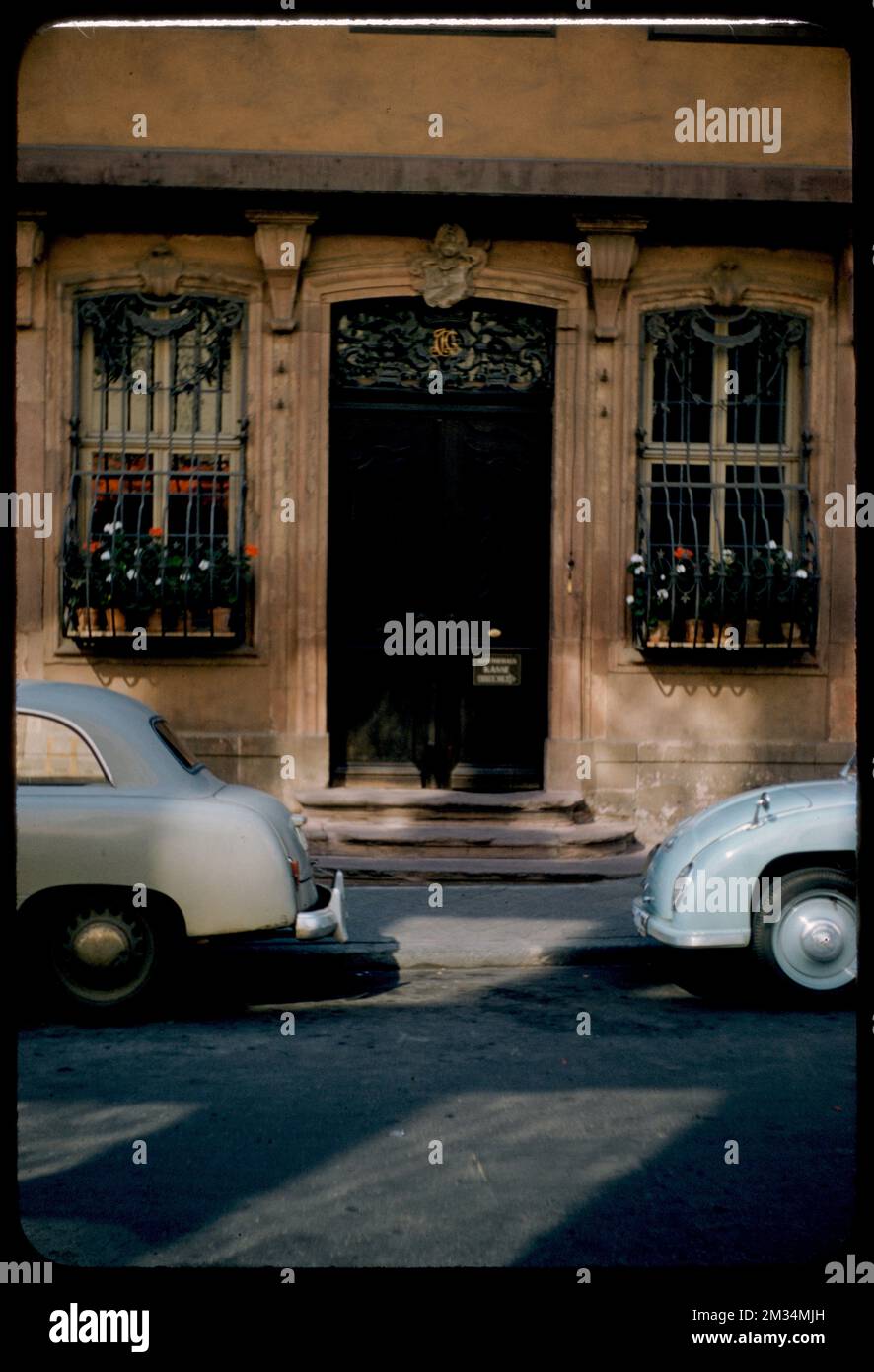 Goethe House , Houses, Historic buildings, Goethe, Johann Wolfgang von, 1749-1832. Edmund L. Mitchell Collection Stockfoto