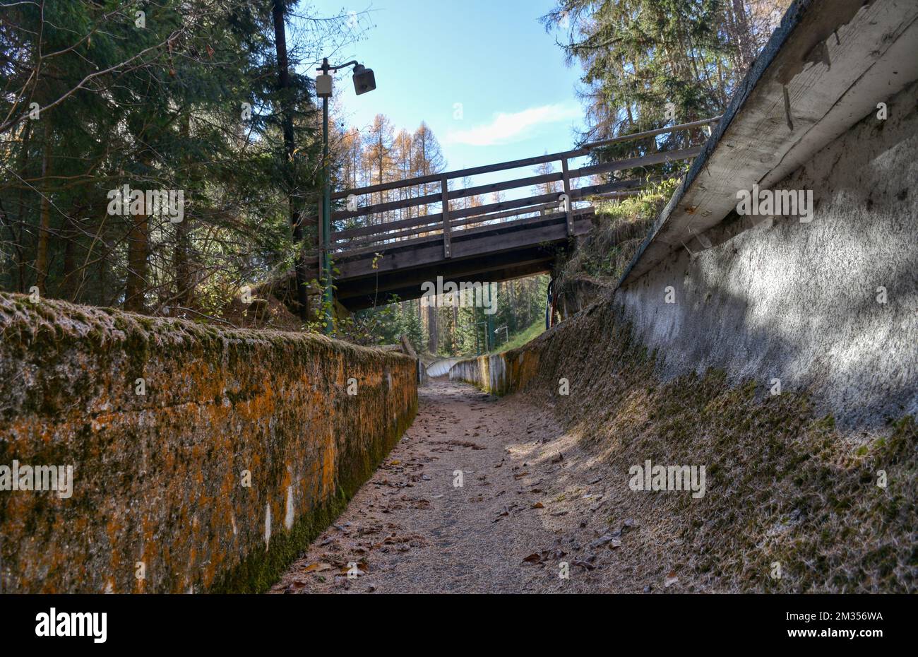 Pista olimpica eugenio monti Fotos und Bildmaterial in hoher