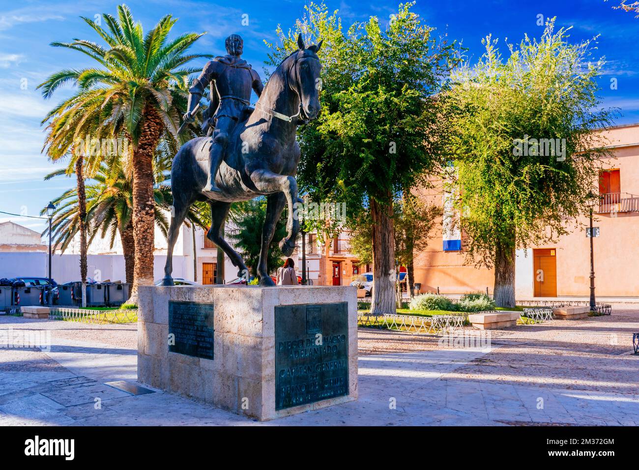 Diego de Almagro Eroberer von Chile. Diego de Almagro, auch bekannt als El Adelantado und El Viejo, war ein spanischer Eroberer, der für seine Heldentaten bekannt war Stockfoto
