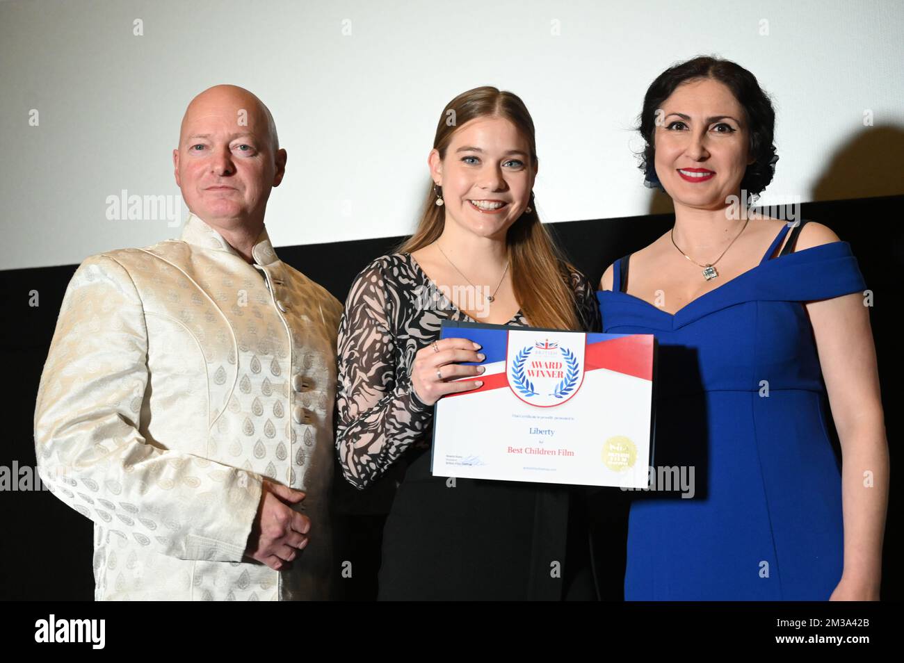 London, Großbritannien. 14.. Dezember 2022 2022 BFF-Preisverleihung 2022 im Cineworld Cinema, Leicester Square. Kredit: Siehe Li/Picture Capital/Alamy Live News Stockfoto