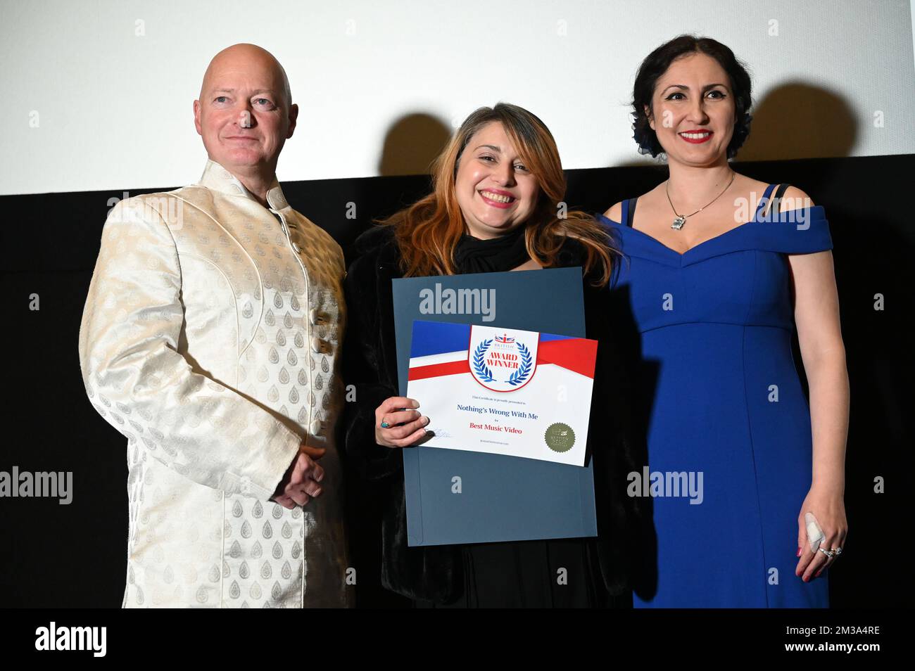 London, Großbritannien. 14.. Dezember 2022 2022 BFF-Preisverleihung 2022 im Cineworld Cinema, Leicester Square. Kredit: Siehe Li/Picture Capital/Alamy Live News Stockfoto