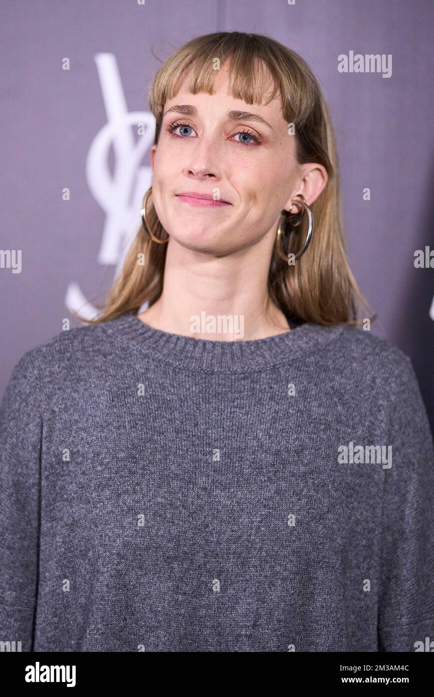 14. Dezember 2022, Madrid, Spanien: Ingrid Garcia-Jonsson nimmt am 14. Dezember 2022 an der Weihnachtsfeier Vogue und Ives Saint Laurent im Downtown Space in Madrid, Spanien Teil (Kreditbild: © Jack Abuin/ZUMA Press Wire) Stockfoto