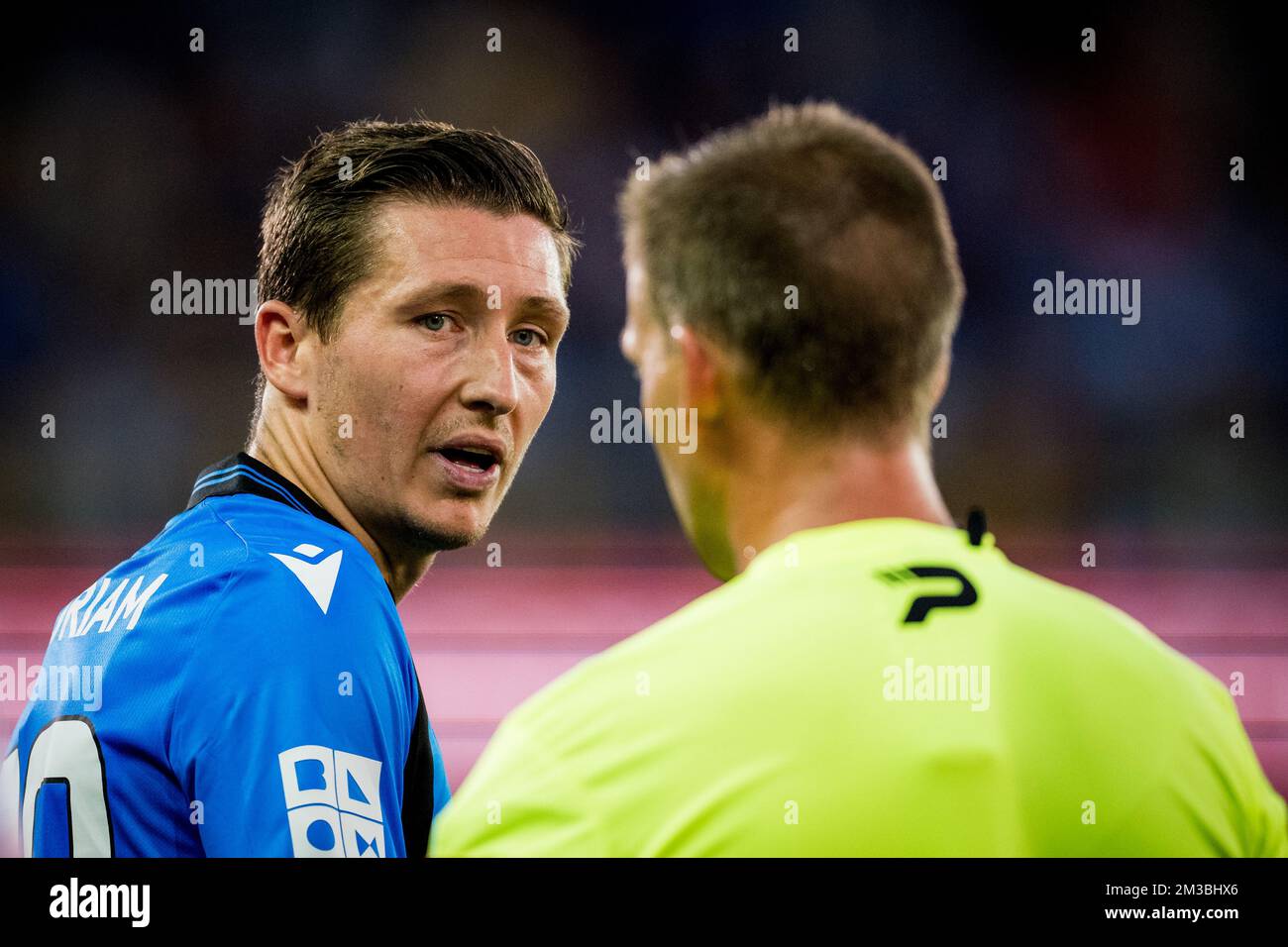 Schiedsrichter Nathan Verboomen und der Klub Hans Vanaken reagieren am