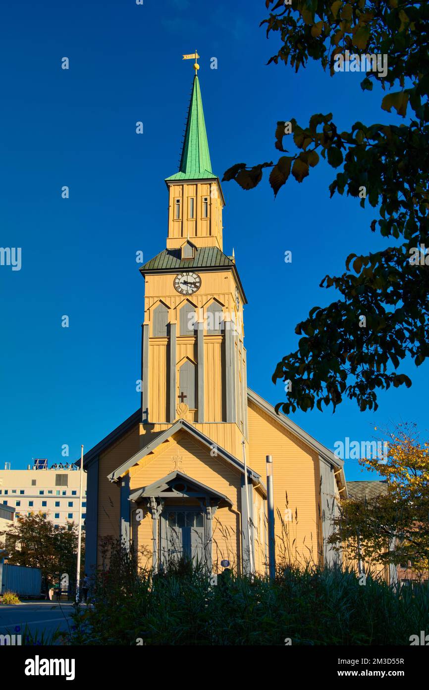Die Kathedrale von Tromsø ist der Bischofssitz der Diözese von Nord