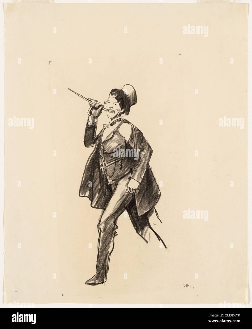 Die irische Messe. George Bellows (1882-1925). Ausdrucke und Zeichnungen Stockfoto