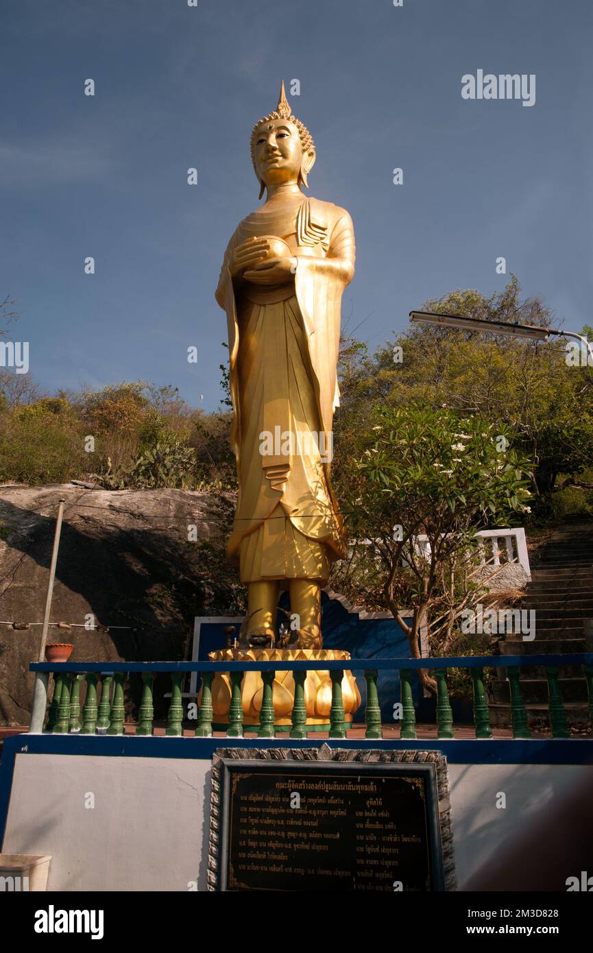 Wandbild ‚Goldener Buddha‘ Auf Leinwand – Moderne Buddhistische Deko Für Wohnzimmer & Schlafzimmer (80x80 Cm, Ohne Rahmen)