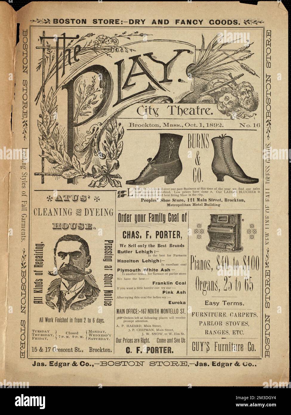 Jolly Surprise, Entertainment, Brockton Public Library Archival Collection Stockfoto