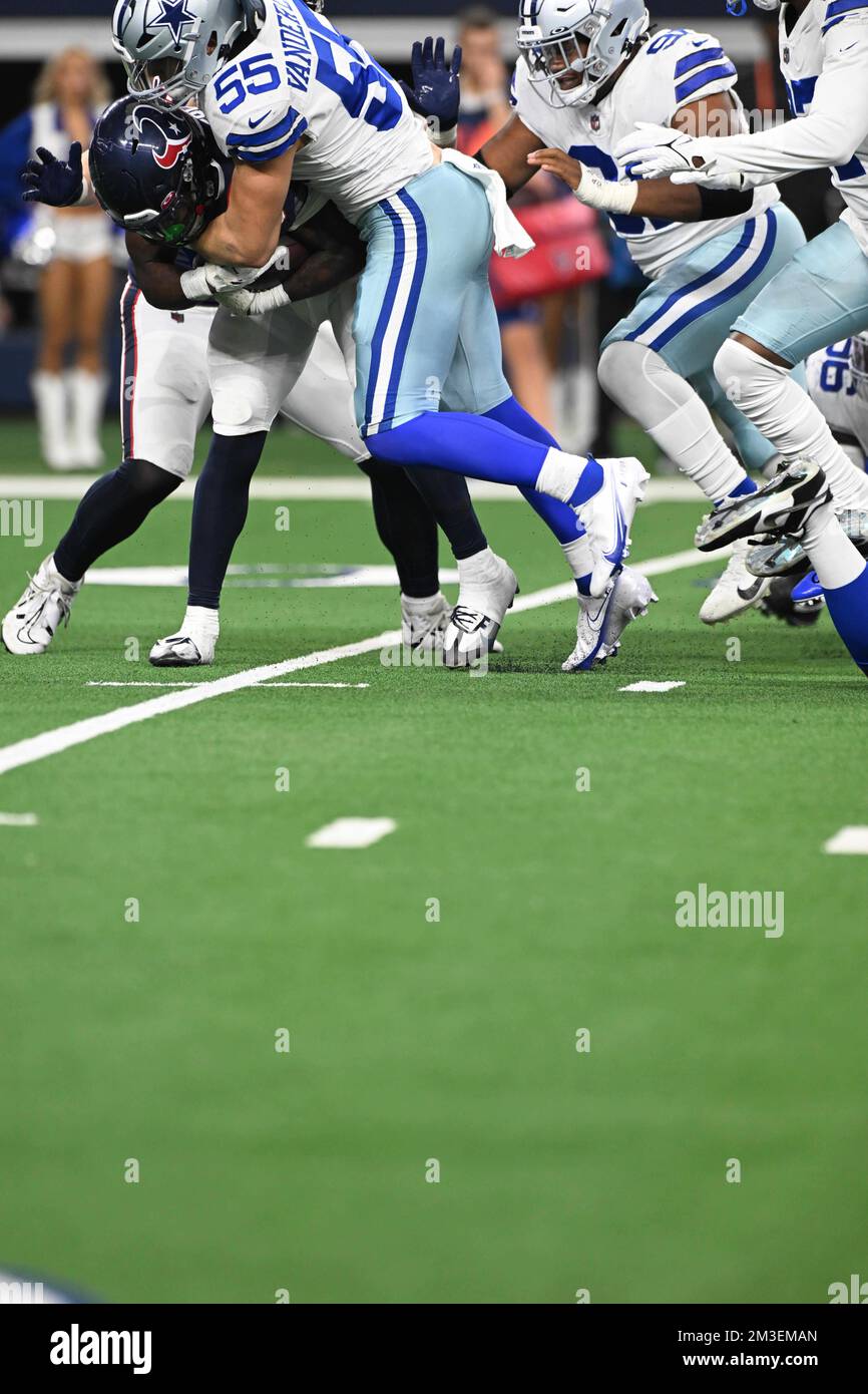 Das NFL Football Game zwischen den Houston Texans und den Dallas Cowboys am 11. Dezember 2022 im AT&T Stadium in Arlington, Texas. Die Cowboys besiegt Stockfoto