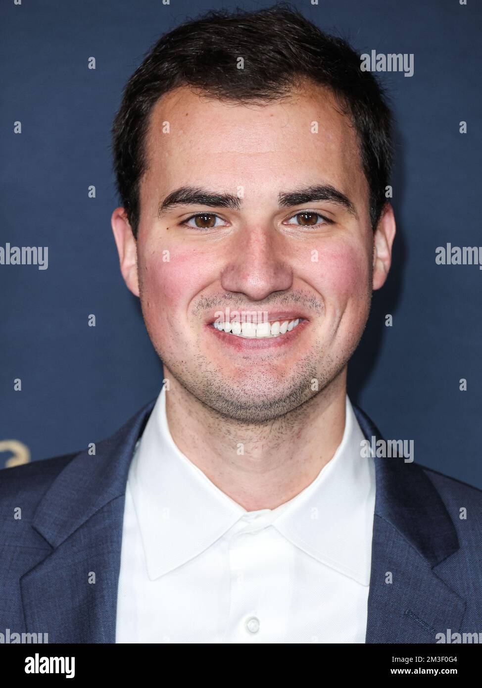 LOS ANGELES, KALIFORNIEN, USA - DEZEMBER 14: Nicholas Bellavia trifft am 14. Dezember 2022 auf der Los Angeles Premiere von Netflix's „The Pale Blue Eye“ im Directors Guild of America Theater Complex in Los Angeles, Kalifornien, USA ein. (Foto von Xavier Collin/Image Press Agency) Stockfoto