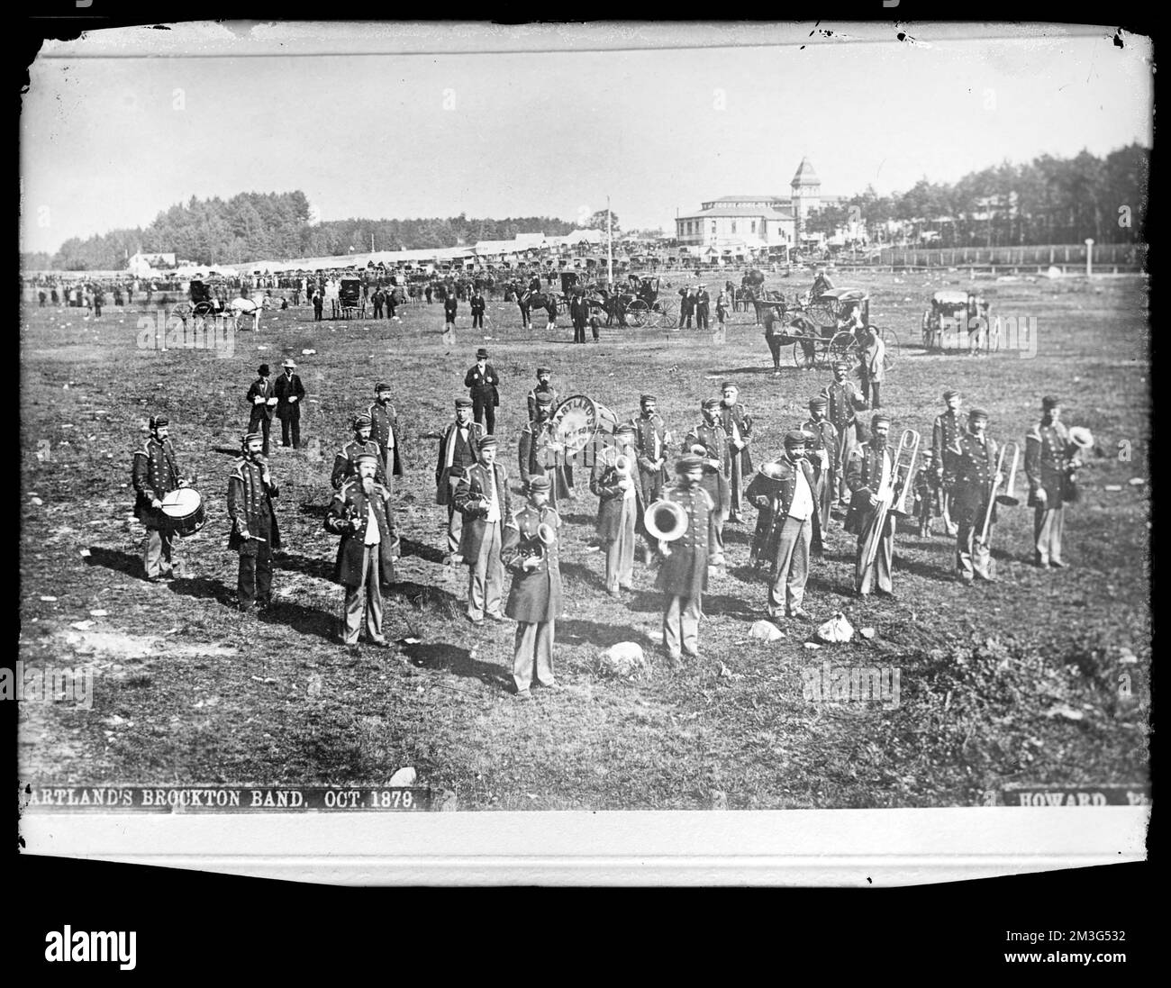 Martlands Band 1879 , Bands, Martlands Brockton Band, Brockton Public Library Archival Collection Stockfoto