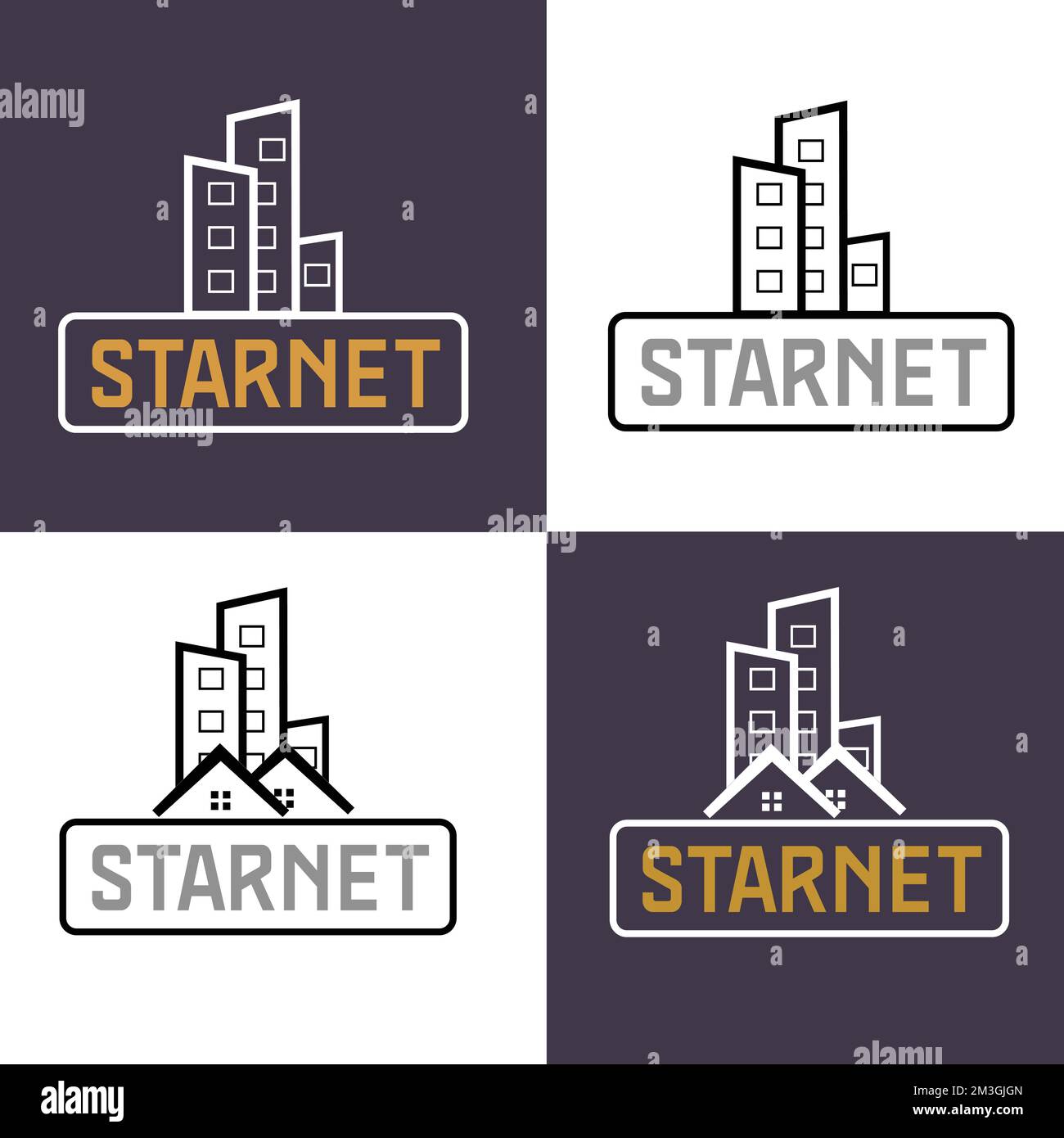 Abstraktes Firmenlogo-Design, modernes Firmenlogo-Design-Vorlage Vektordarstellung, minimales Logo-Design-Konzept. Stock Vektor